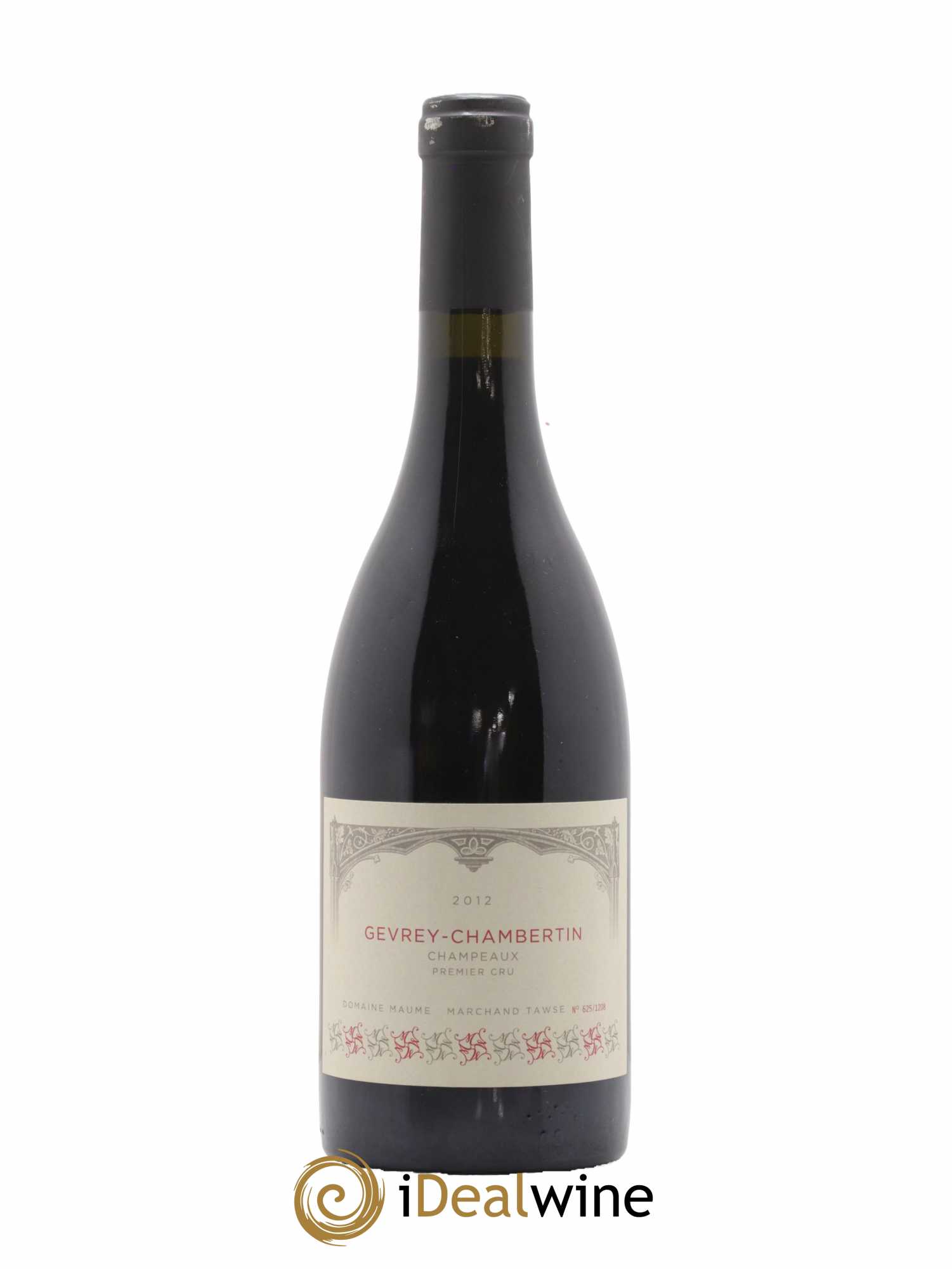 Gevrey-Chambertin 1er Cru Champeaux Domaine Maume Marchand Tawse 2012 - Lot de 1 bouteille - 0