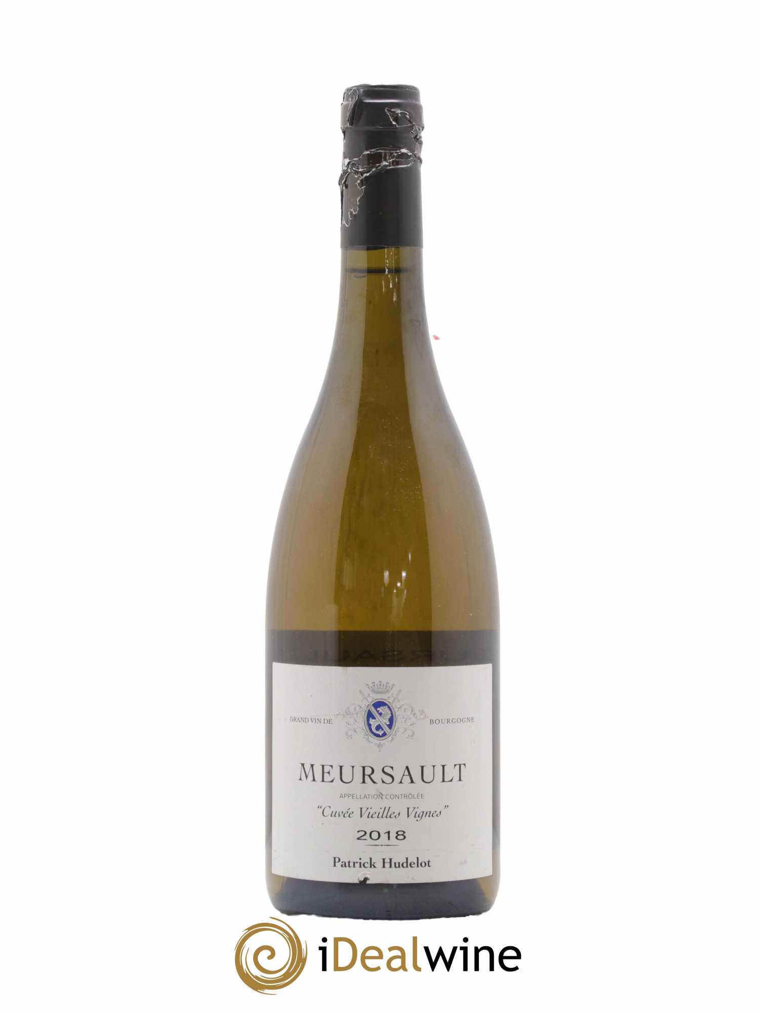 Meursault Cuvée Vieilles Vignes Domaine Patrick Hudelot 2018 - Lot de 1 bouteille - 0