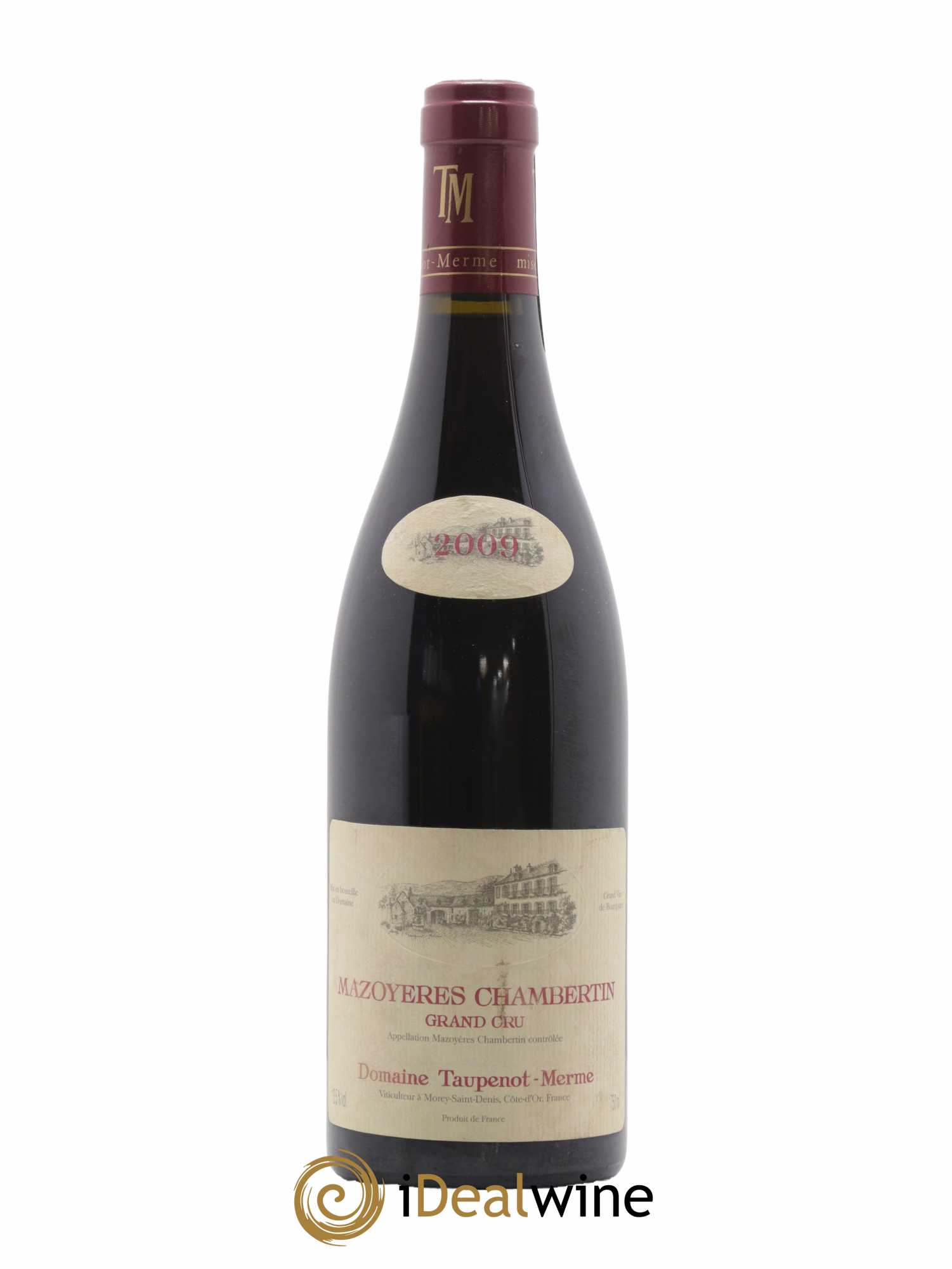 Mazoyères-Chambertin Grand Cru Taupenot-Merme 2009 - Lot de 1 bouteille - 0