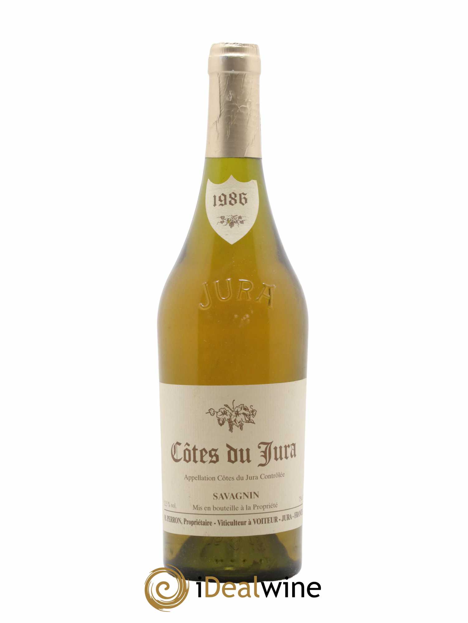 Côtes du Jura Savagnin Domaine Perron 1986 - Lot de 1 bouteille - 0