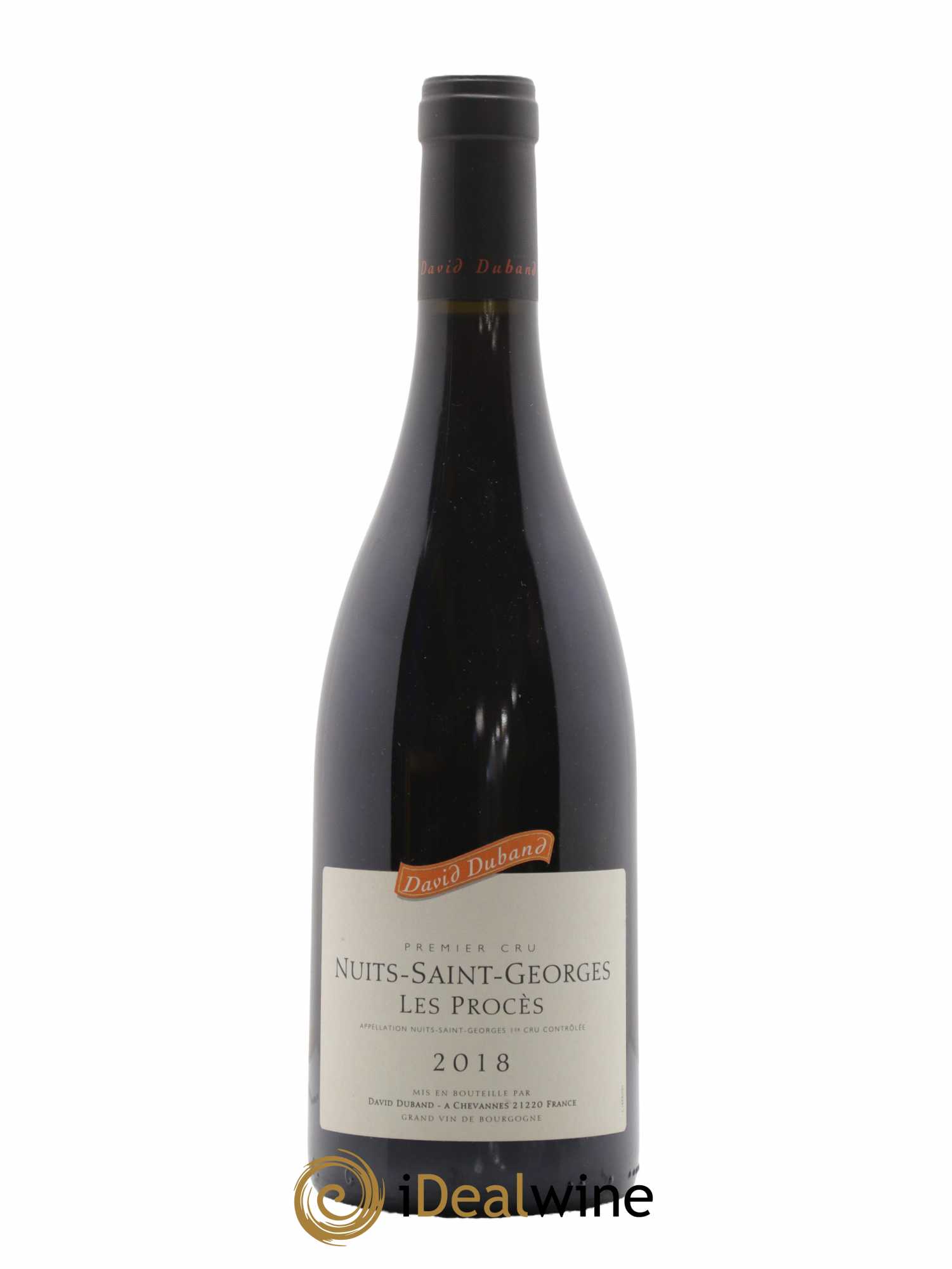 Nuits-Saint-Georges 1er Cru Les Procès David Duband (Domaine) 2018 - Lot de 1 bouteille - 0