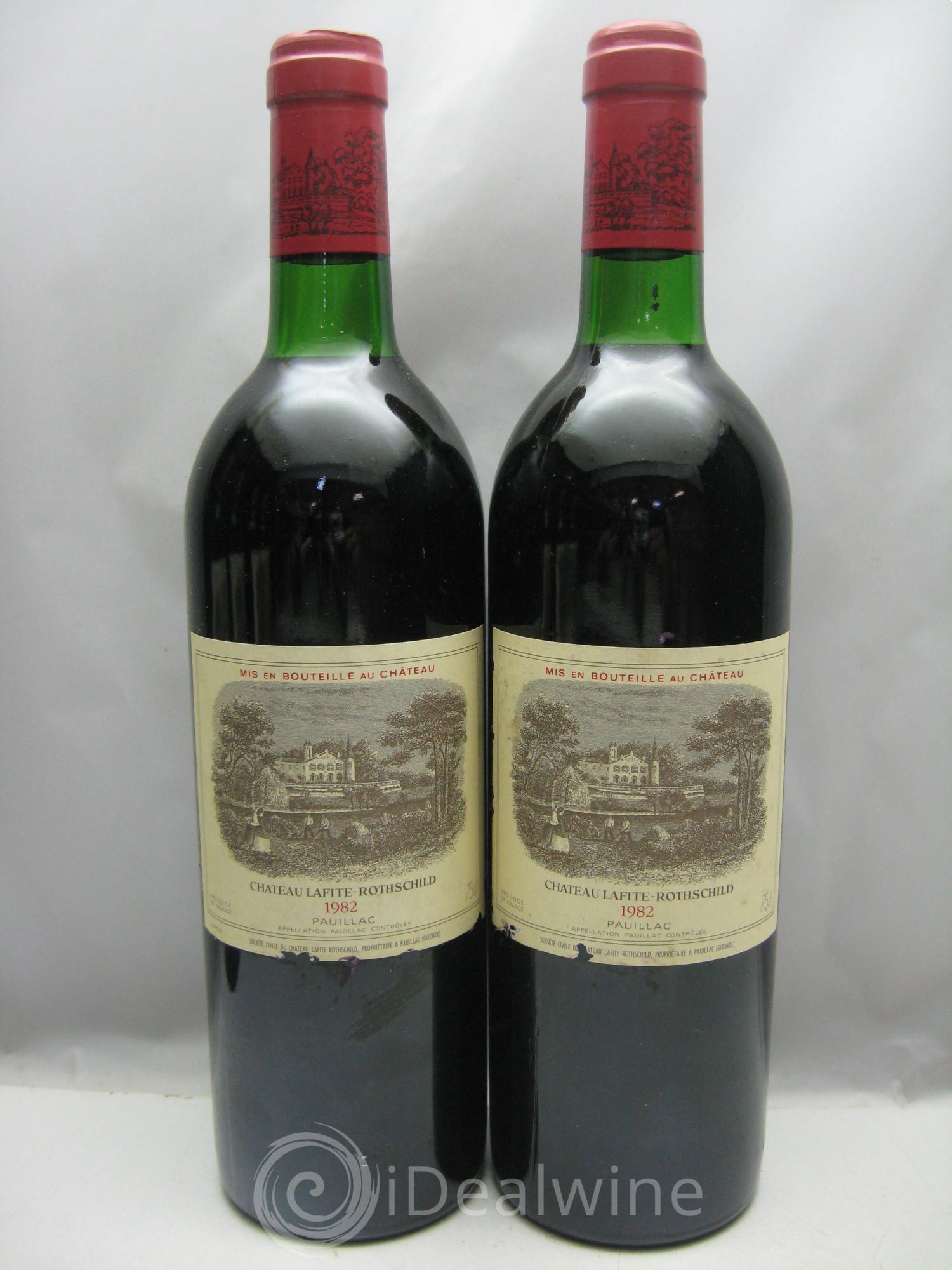 Château Lafite Rothschild 1er Grand Cru Classé 1982 - Lot de 12 bouteilles - 2