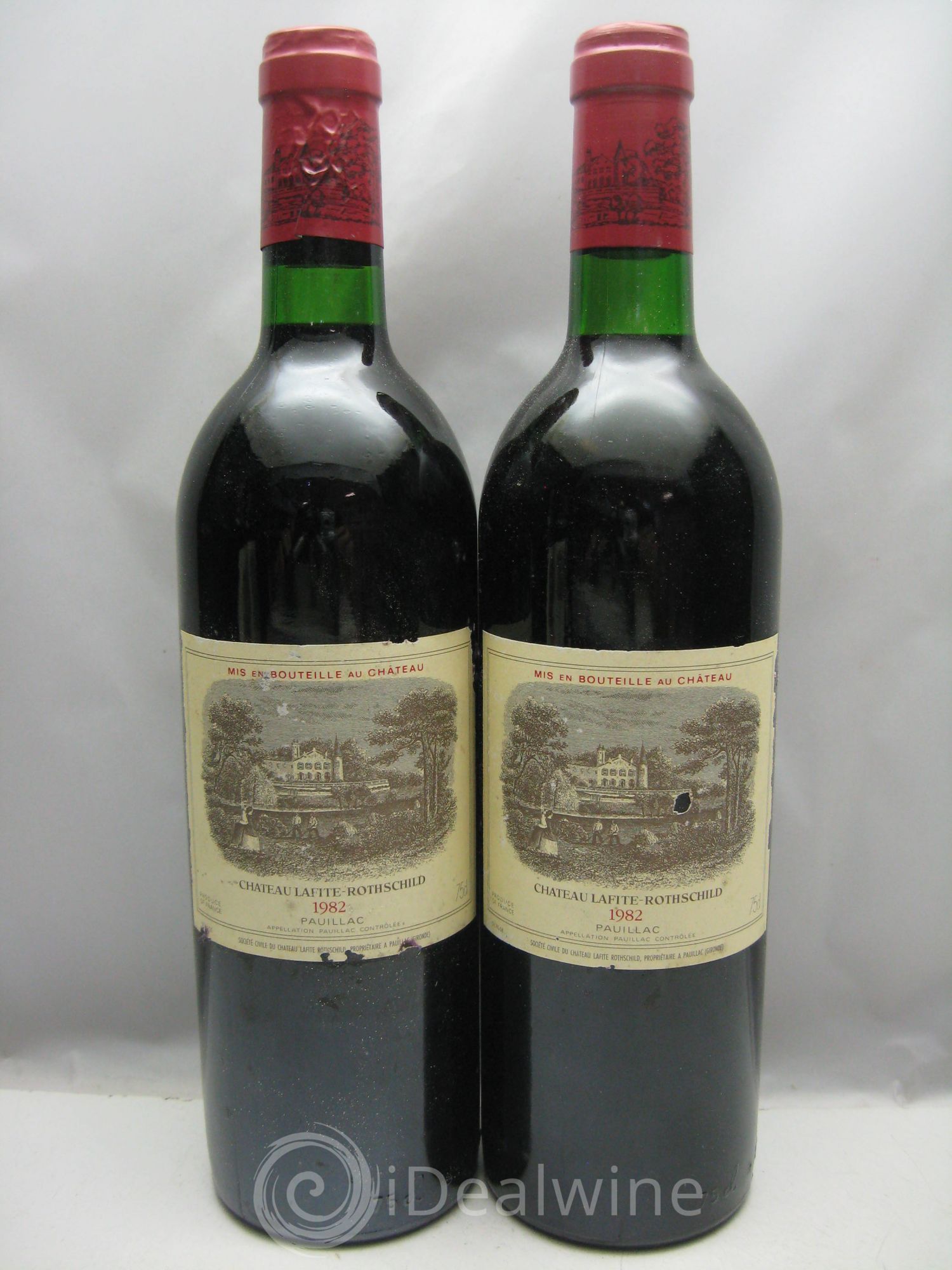 Château Lafite Rothschild 1er Grand Cru Classé 1982 - Lot de 12 bouteilles - 4