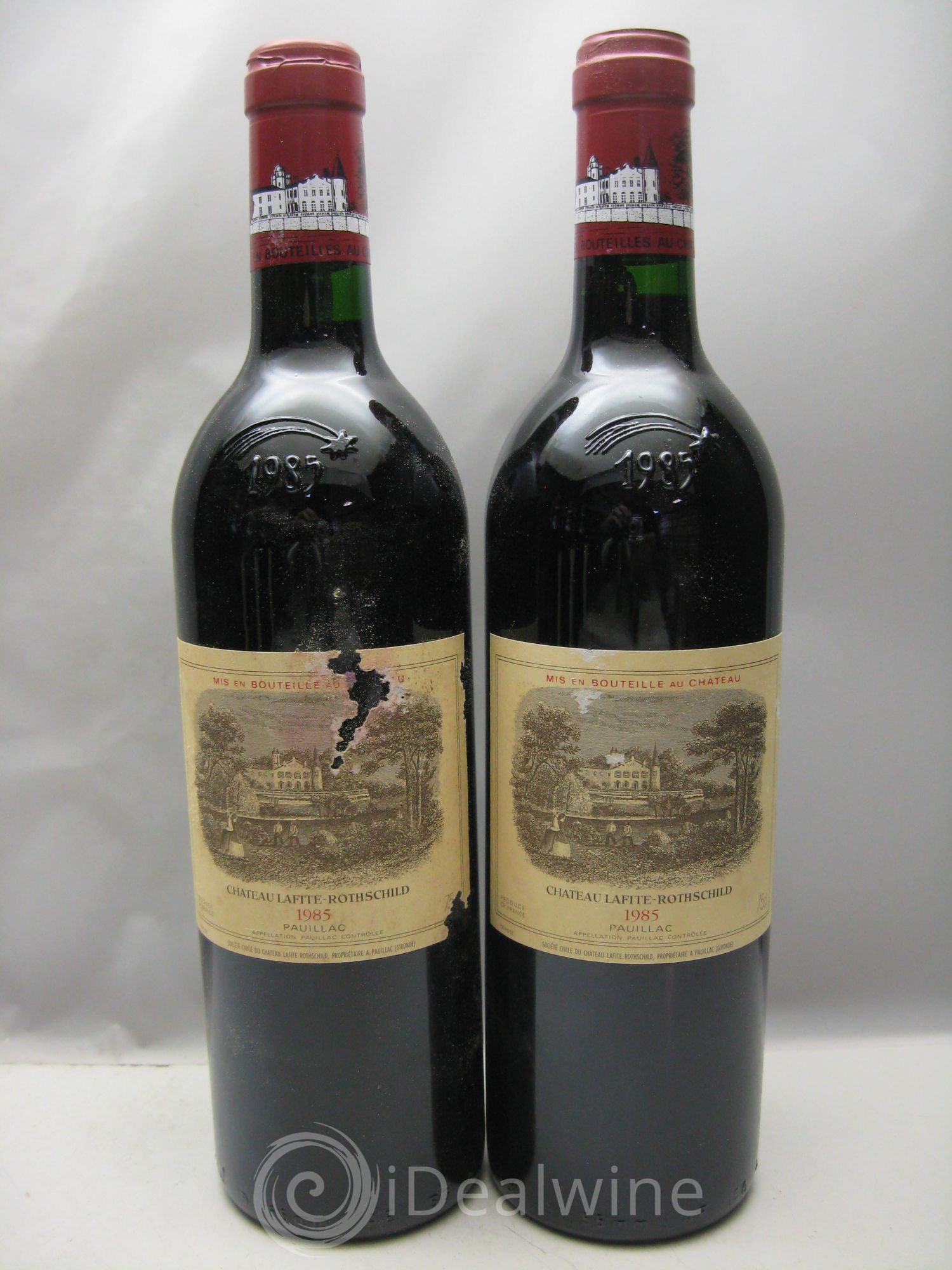 Château Lafite Rothschild 1er Grand Cru Classé 1985 - Lot de 12 bouteilles - 0