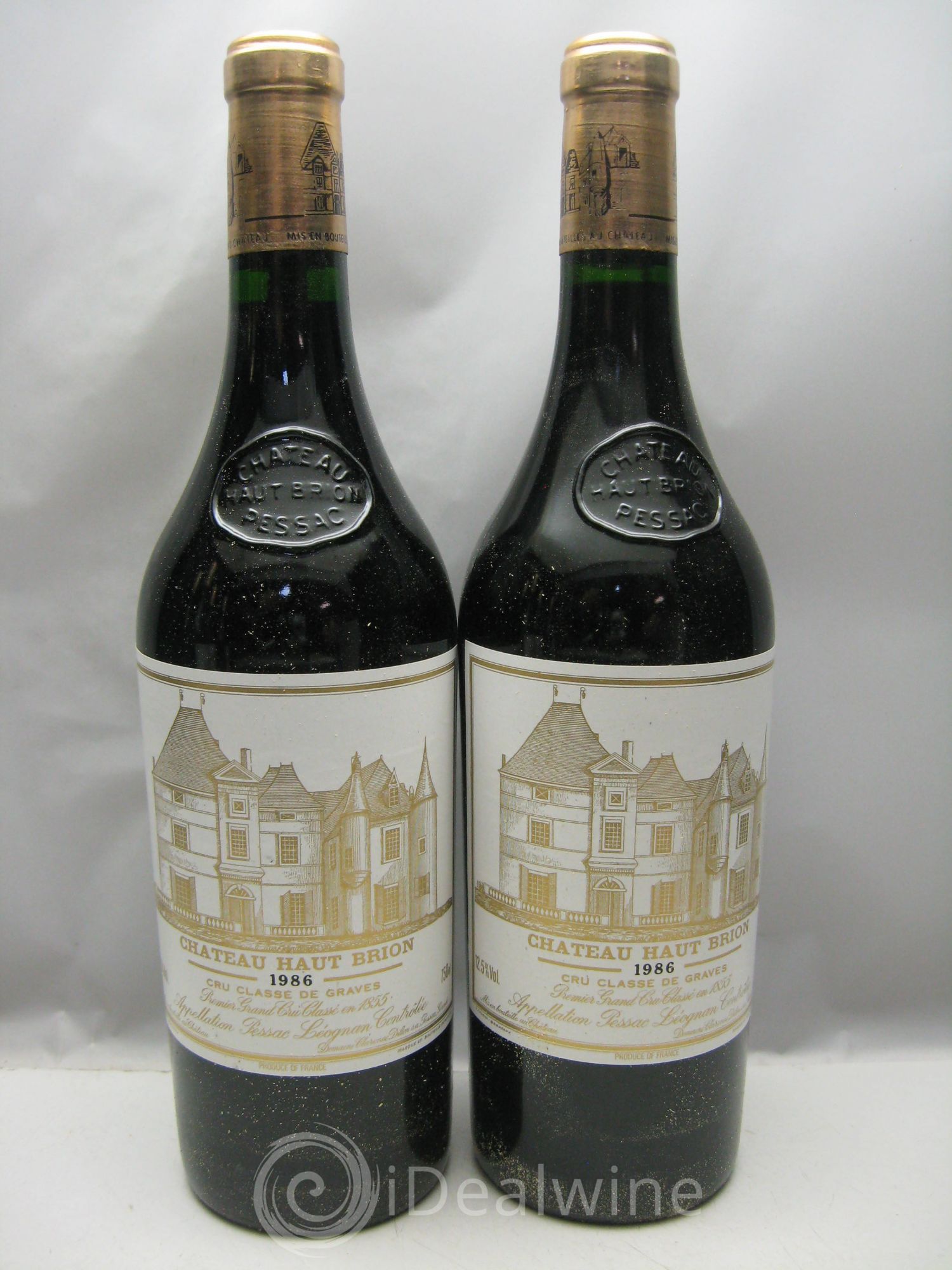 Château Haut Brion 1er Grand Cru Classé 1986 - Lot de 12 bouteilles - 0