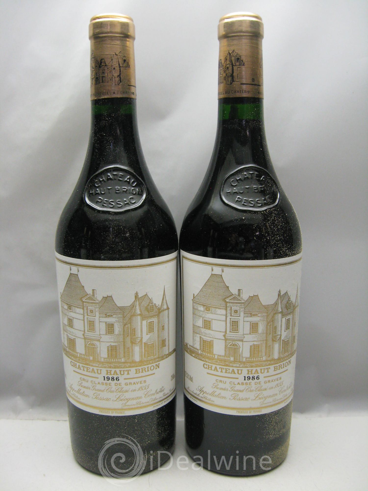 Château Haut Brion 1er Grand Cru Classé 1986 - Lot de 12 bouteilles - 1