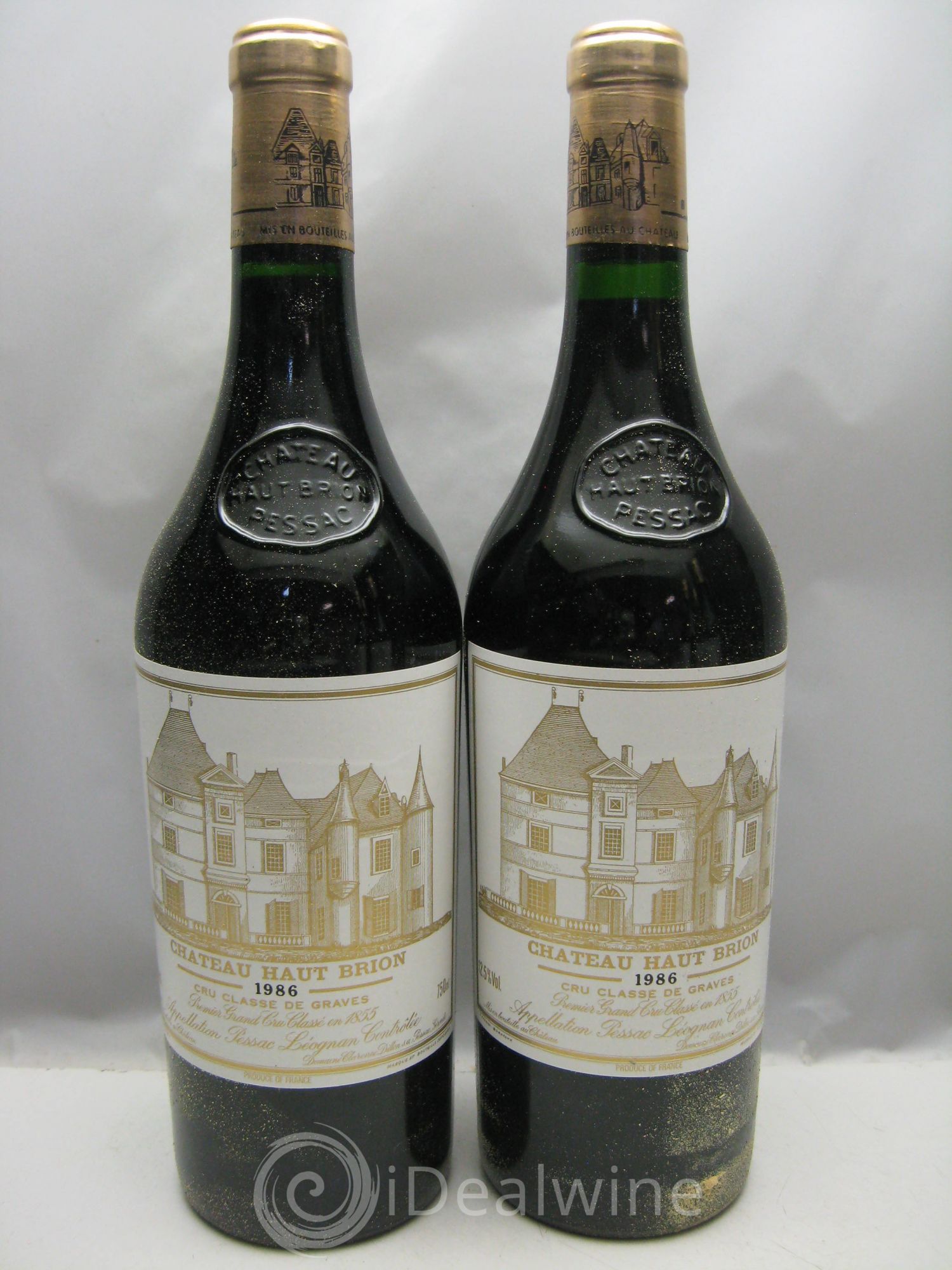 Château Haut Brion 1er Grand Cru Classé 1986 - Lot de 12 bouteilles - 2