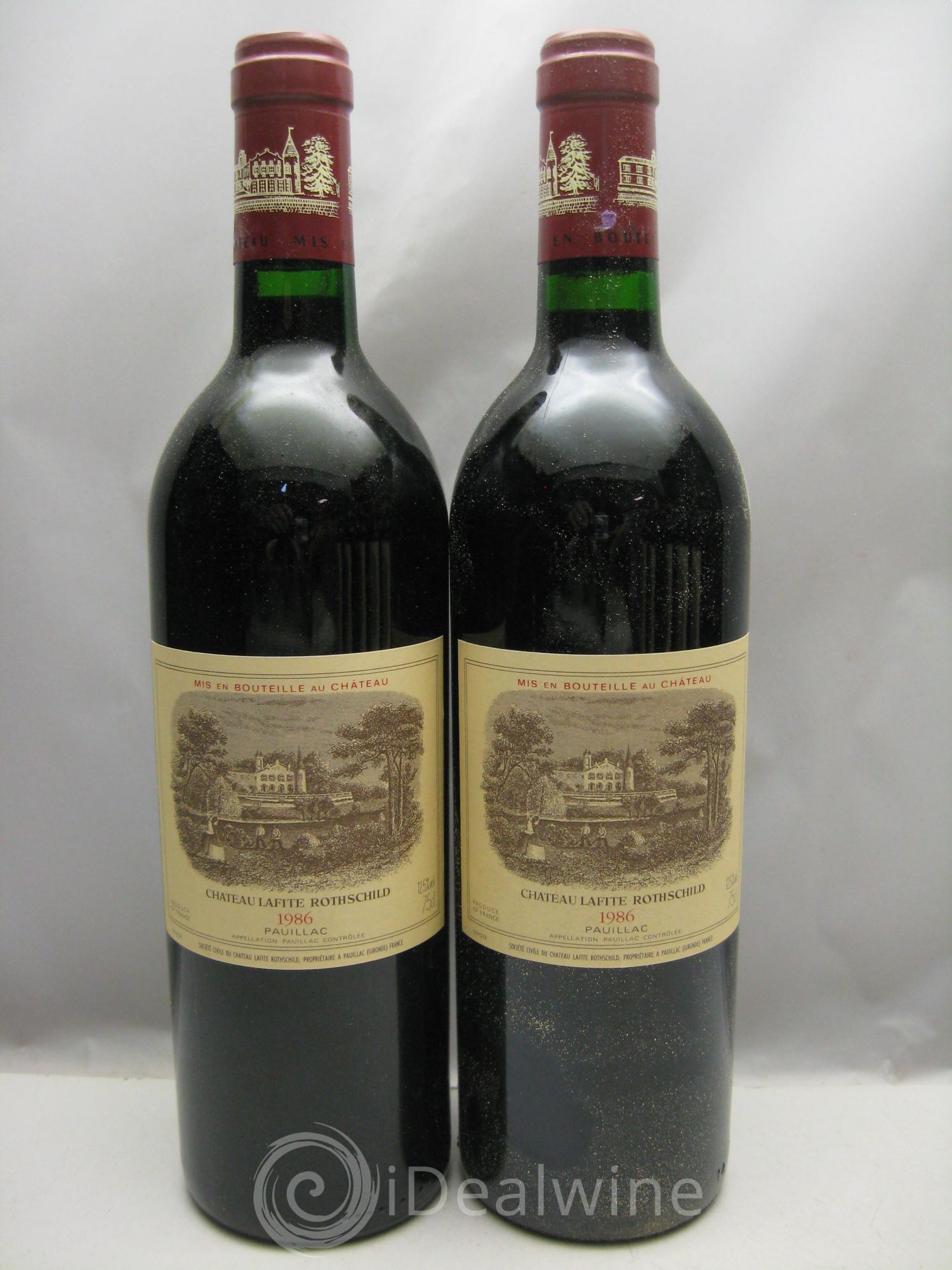 Château Lafite Rothschild 1er Grand Cru Classé 1986 - Lot de 12 bouteilles - 2