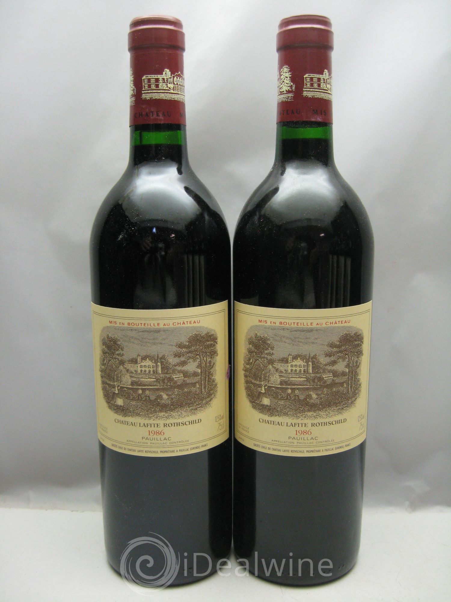 Château Lafite Rothschild 1er Grand Cru Classé 1986 - Lot de 12 bouteilles - 3