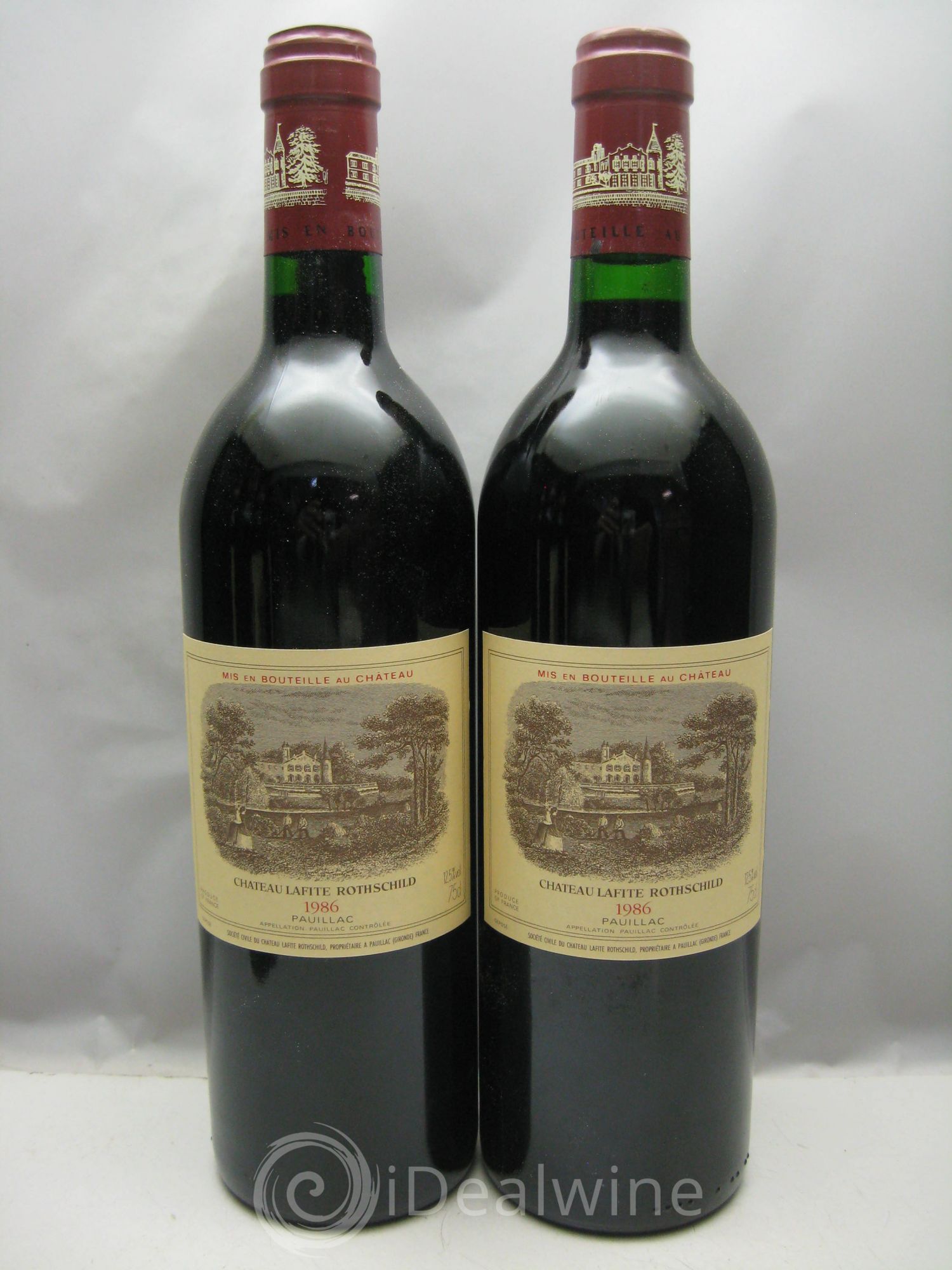 Château Lafite Rothschild 1er Grand Cru Classé 1986 - Lot de 12 bouteilles - 5