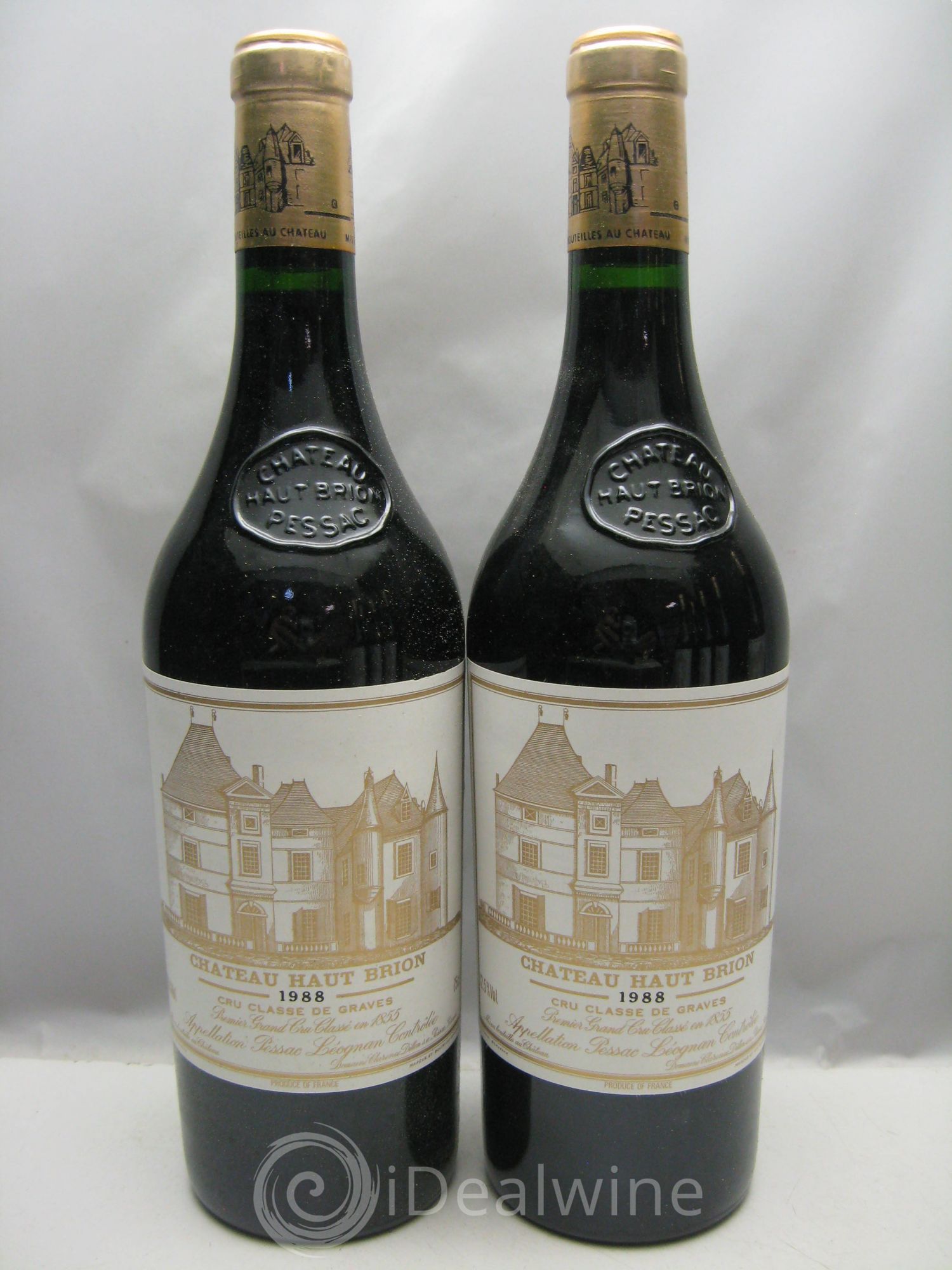 Château Haut Brion 1er Grand Cru Classé 1988 - Lot de 12 bouteilles - 2