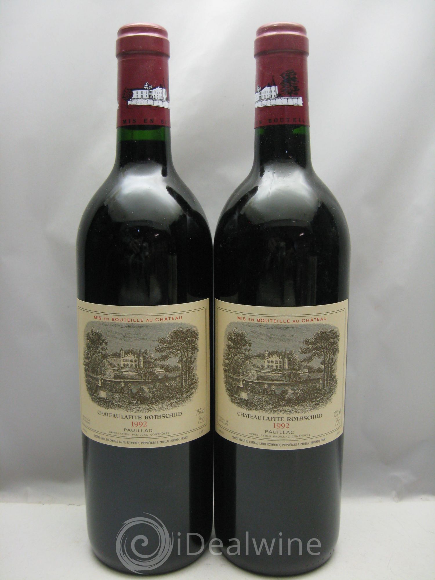 Château Lafite Rothschild 1er Grand Cru Classé 1992 - Lot de 12 bouteilles - 4