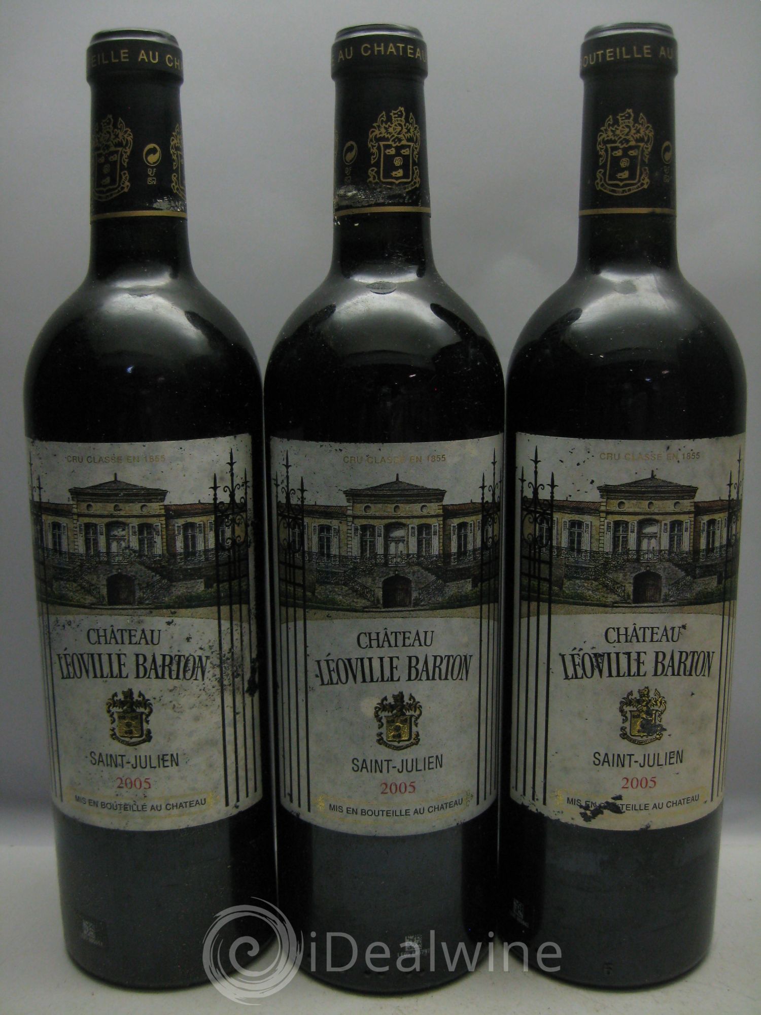 Château Léoville Barton 2ème Grand Cru Classé (CB sans couvercle) 2005 - Lot de 12 bouteilles - 3