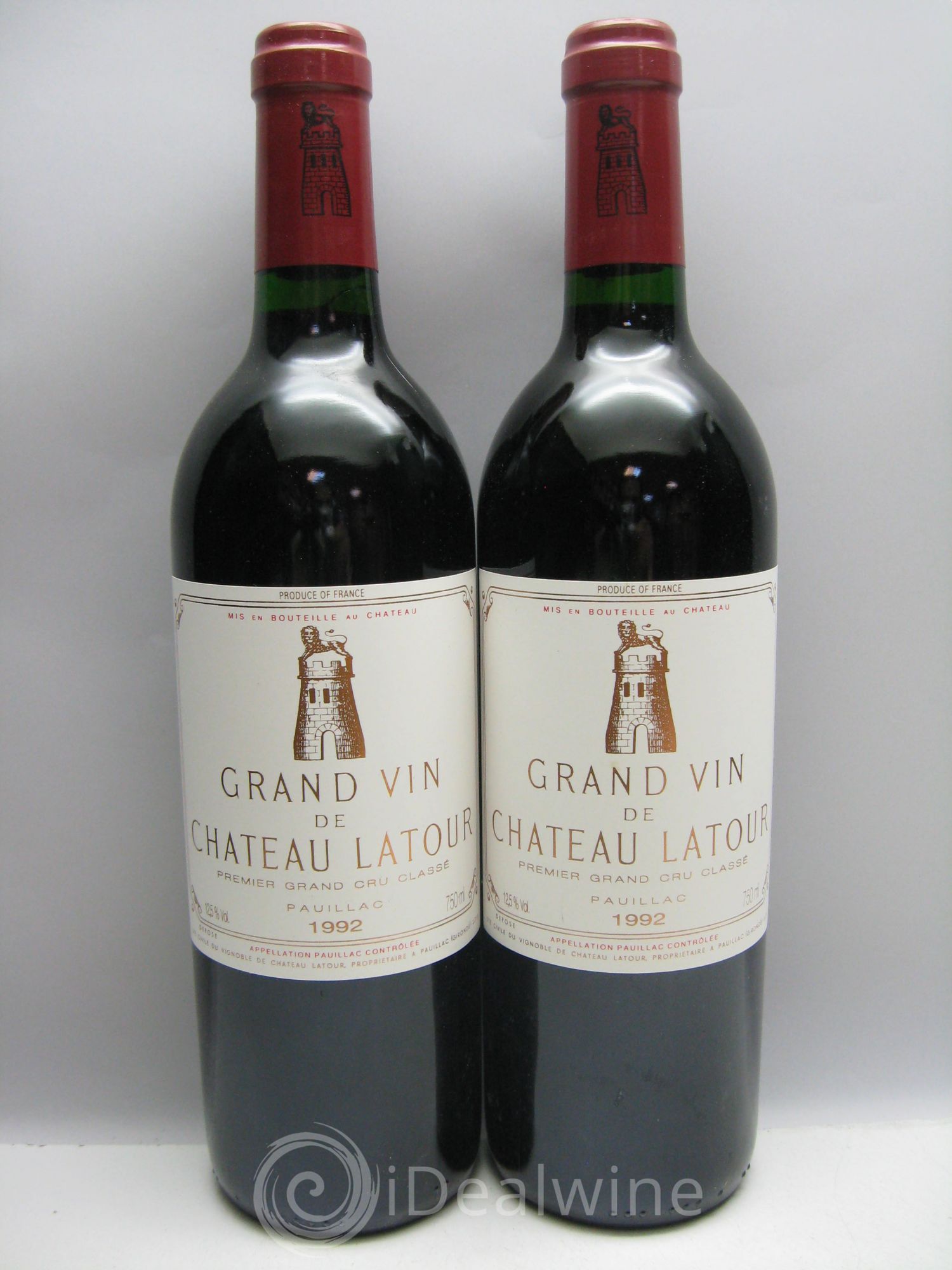 Château Latour 1er Grand Cru Classé 1992 - Lot de 12 bouteilles - 2