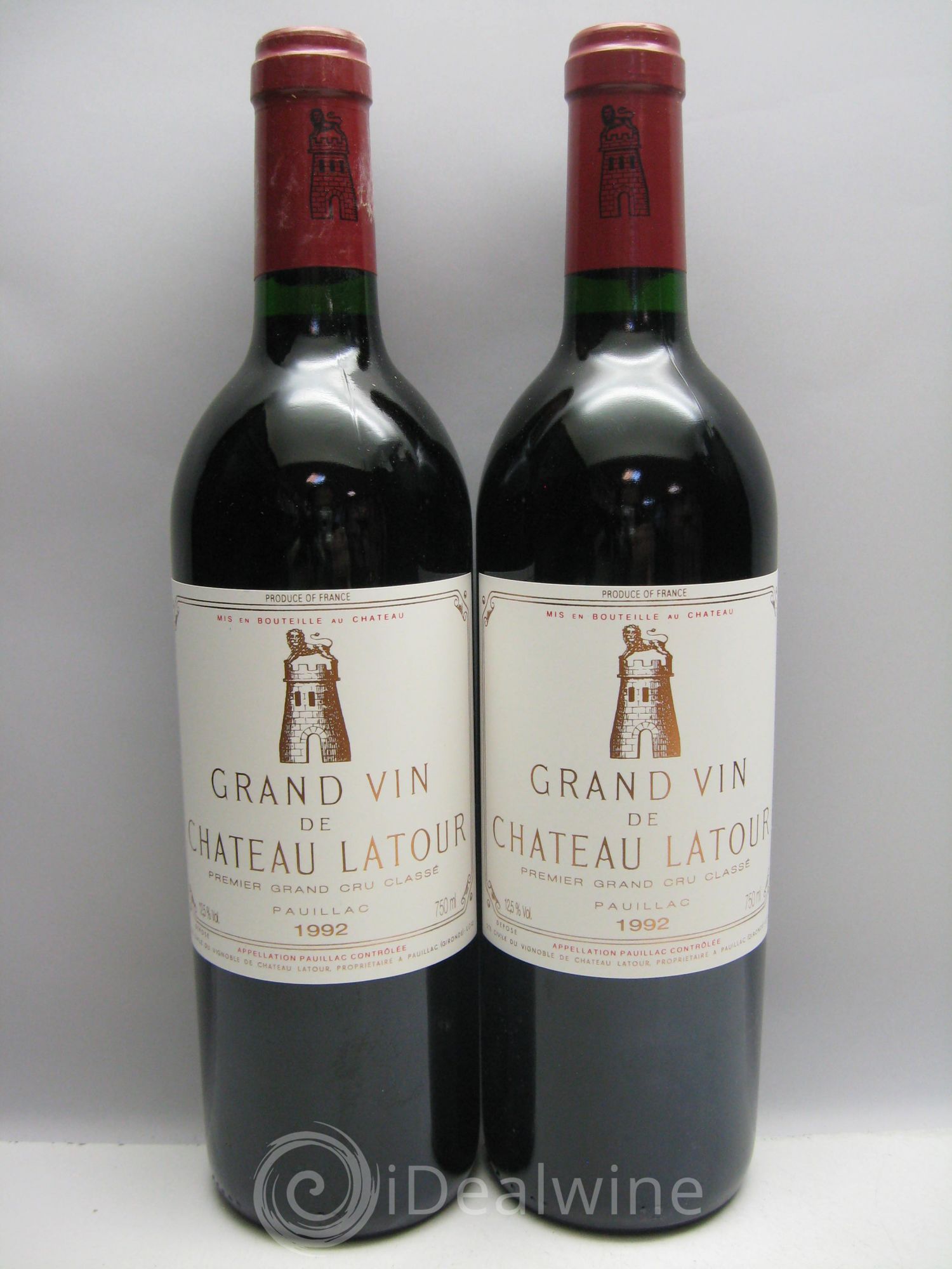 Château Latour 1er Grand Cru Classé 1992 - Lot de 12 bouteilles - 3