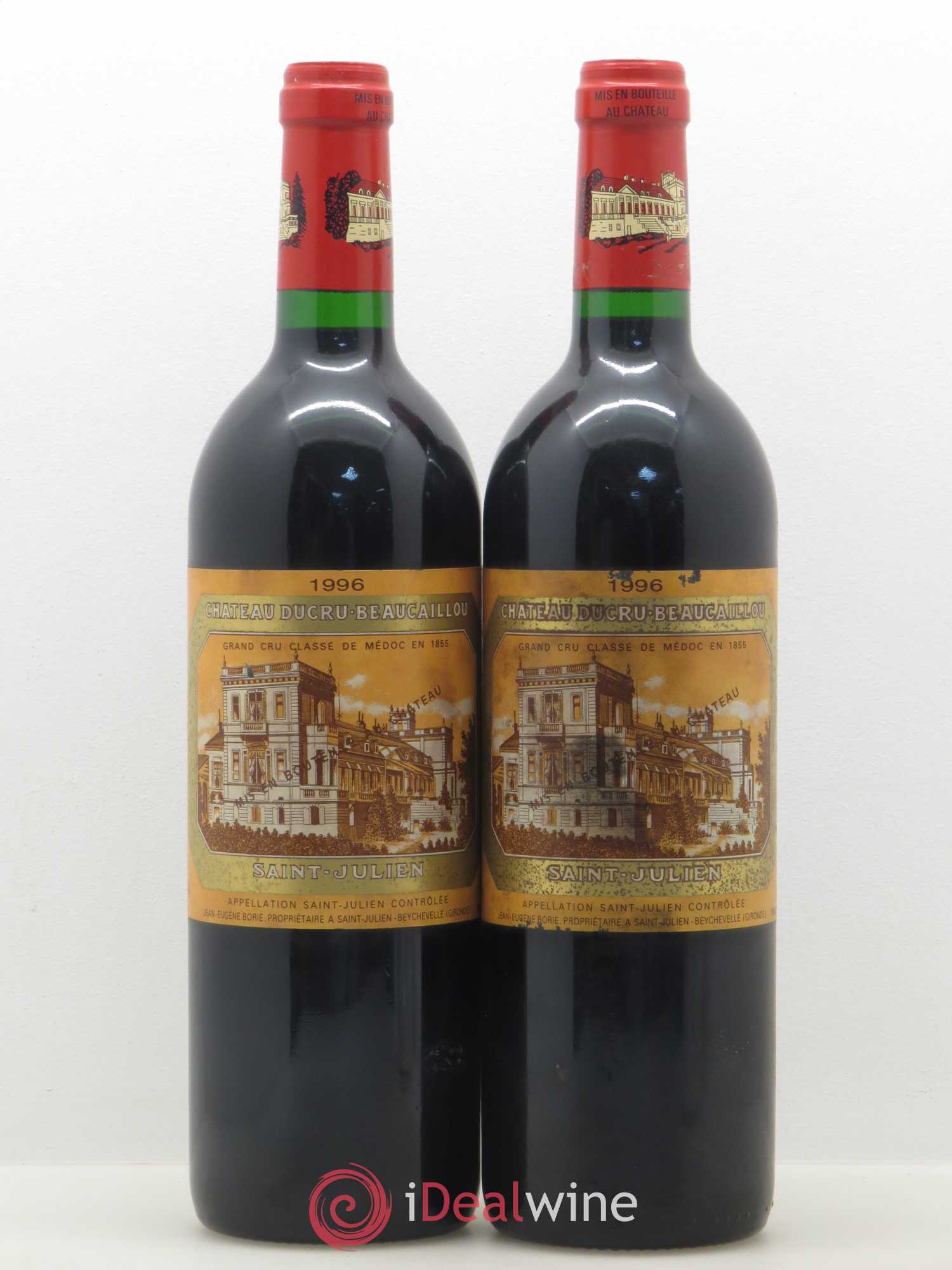 Château Ducru Beaucaillou 2ème Grand Cru Classé 1996 - Lot de 2 bouteilles - 0