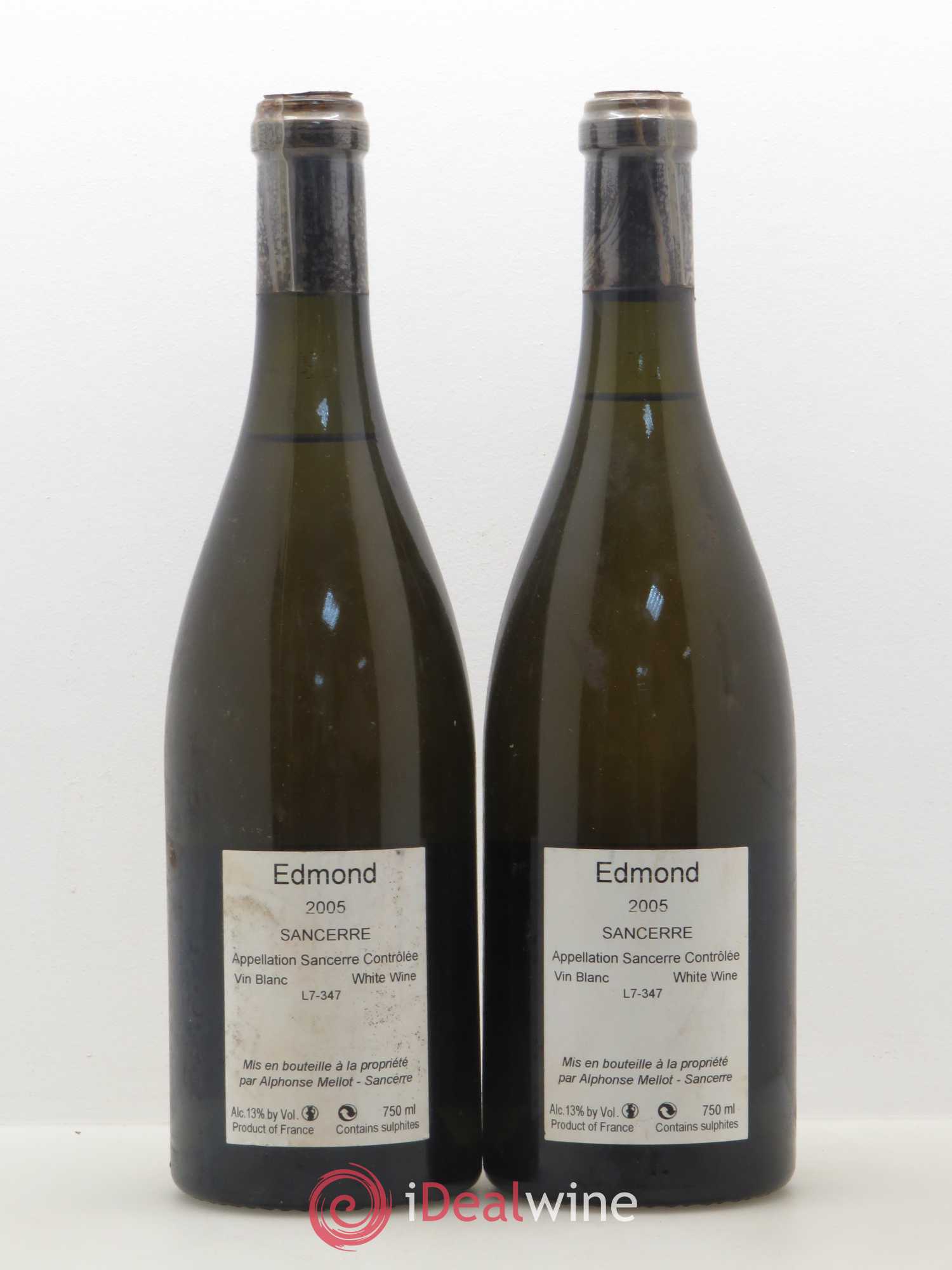 Sancerre Cuvée Edmond Alphonse Mellot 2005 - Lot de 2 bouteilles - 1