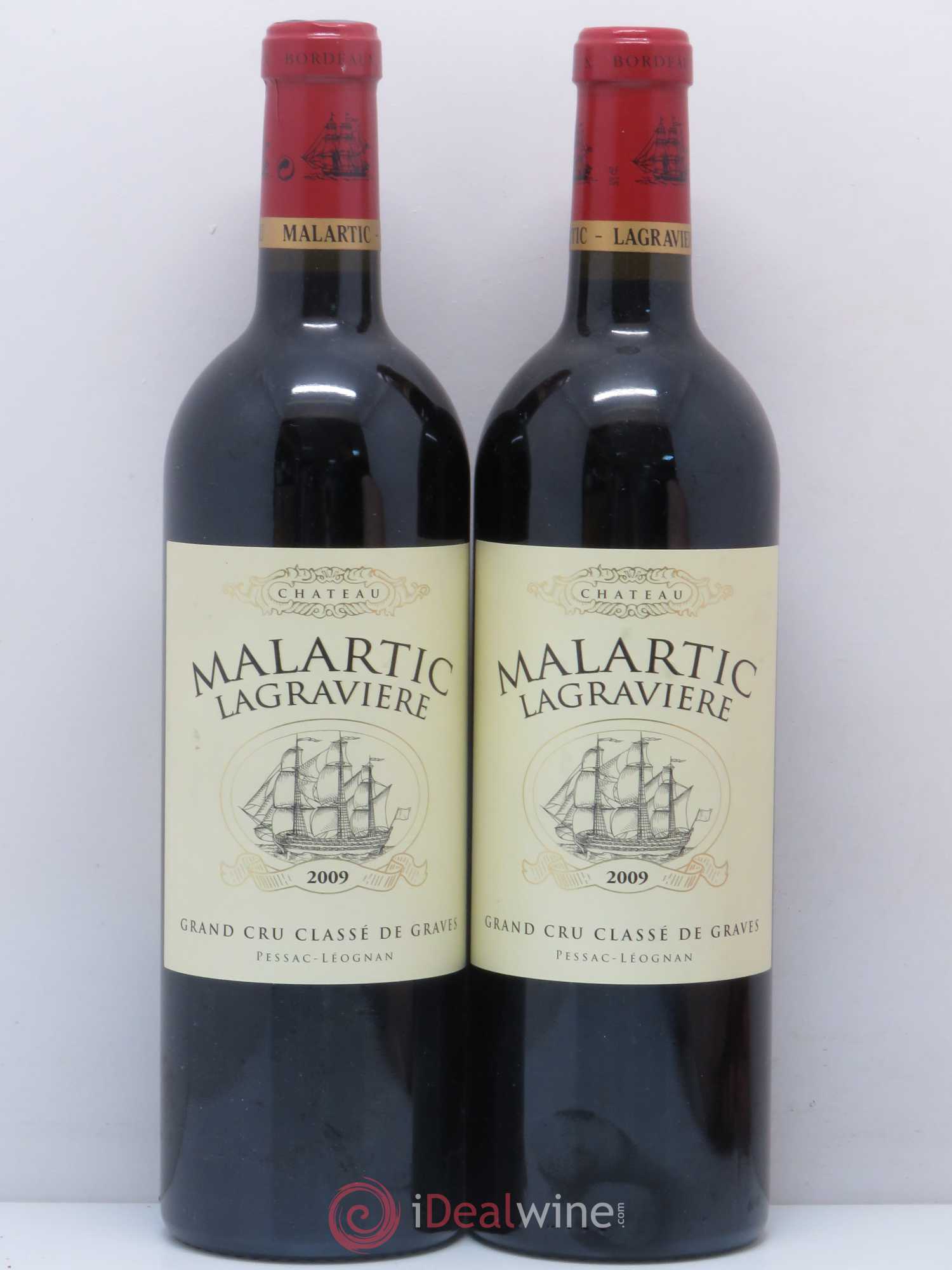 Château Malartic-Lagravière Cru Classé de Graves 2009 - Lot de 2 bouteilles - 0