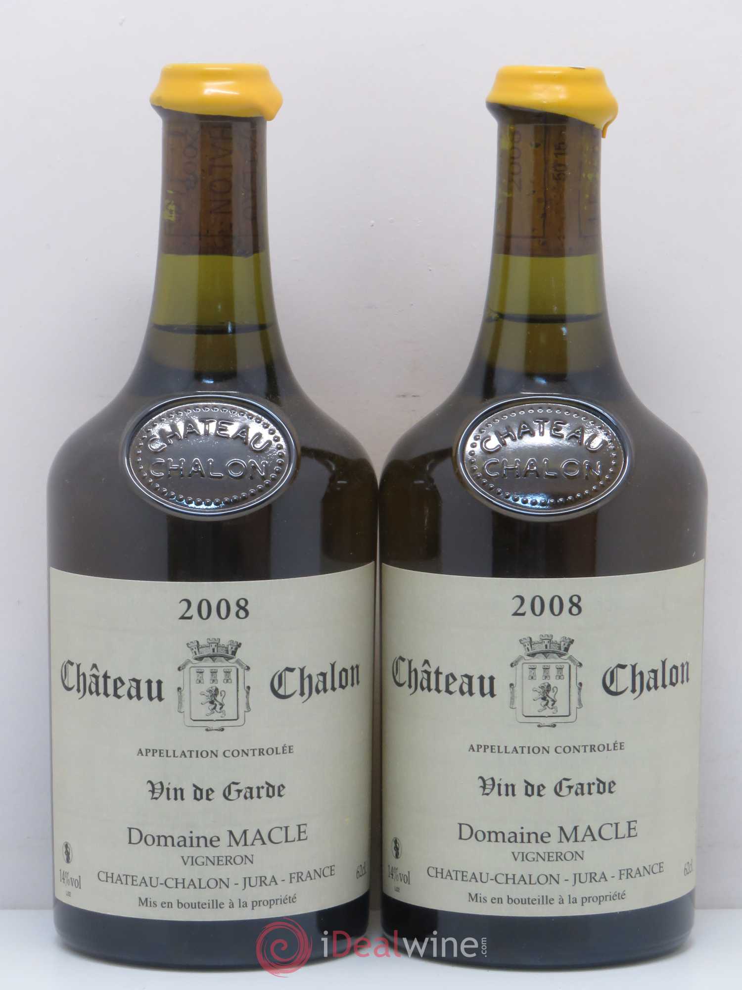 Château-Chalon Jean Macle 2008 - Lot de 2 bouteilles - 0