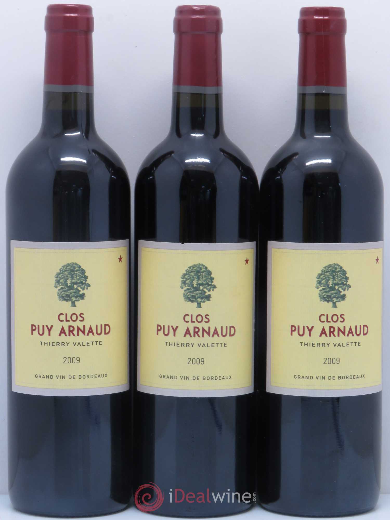 Clos Puy Arnaud 2009 - Lot de 3 bouteilles - 0
