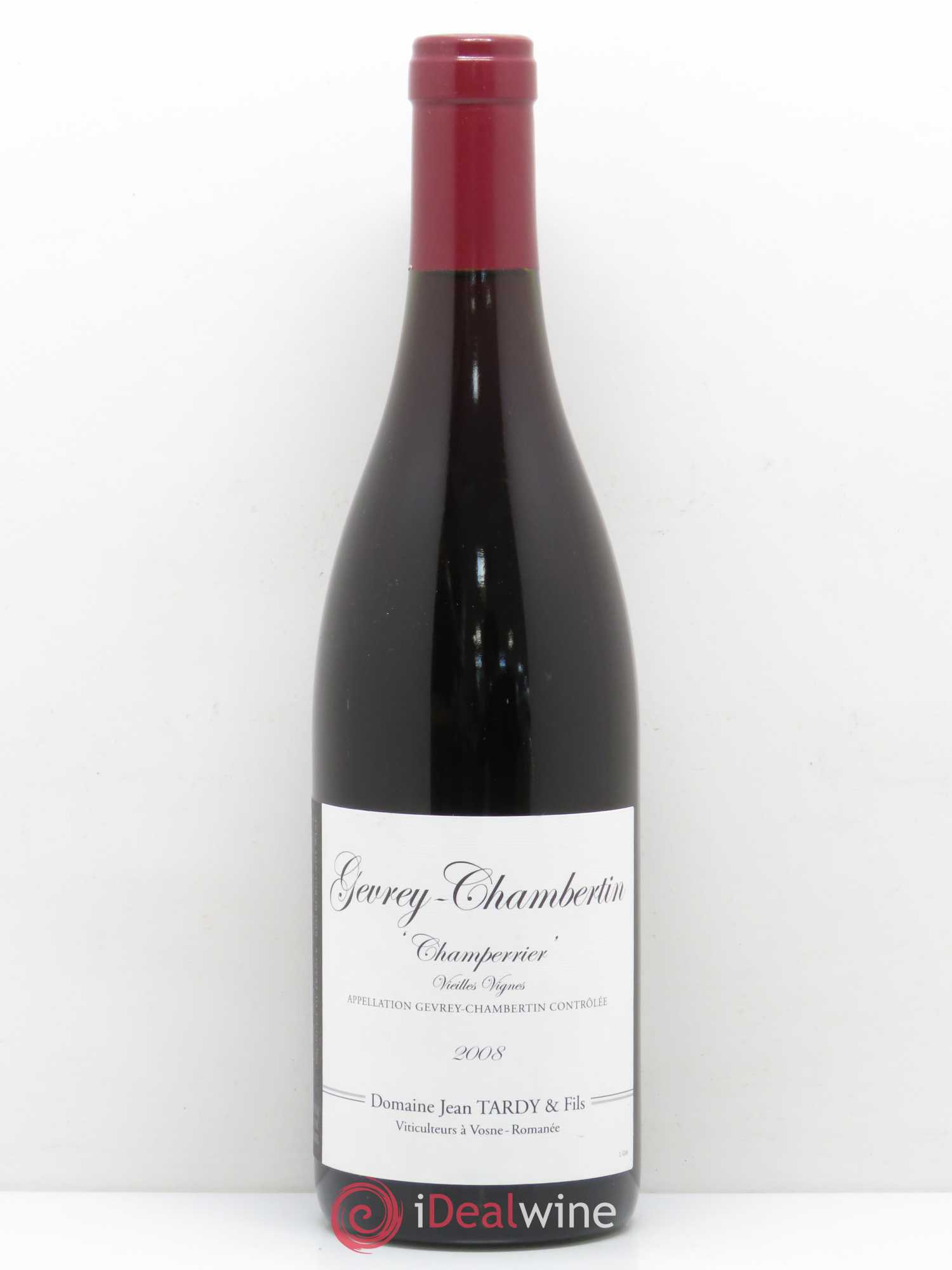 Gevrey-Chambertin Champerier Vielles Vignes Tardy 2008 - Posten von 1 Flasche - 0