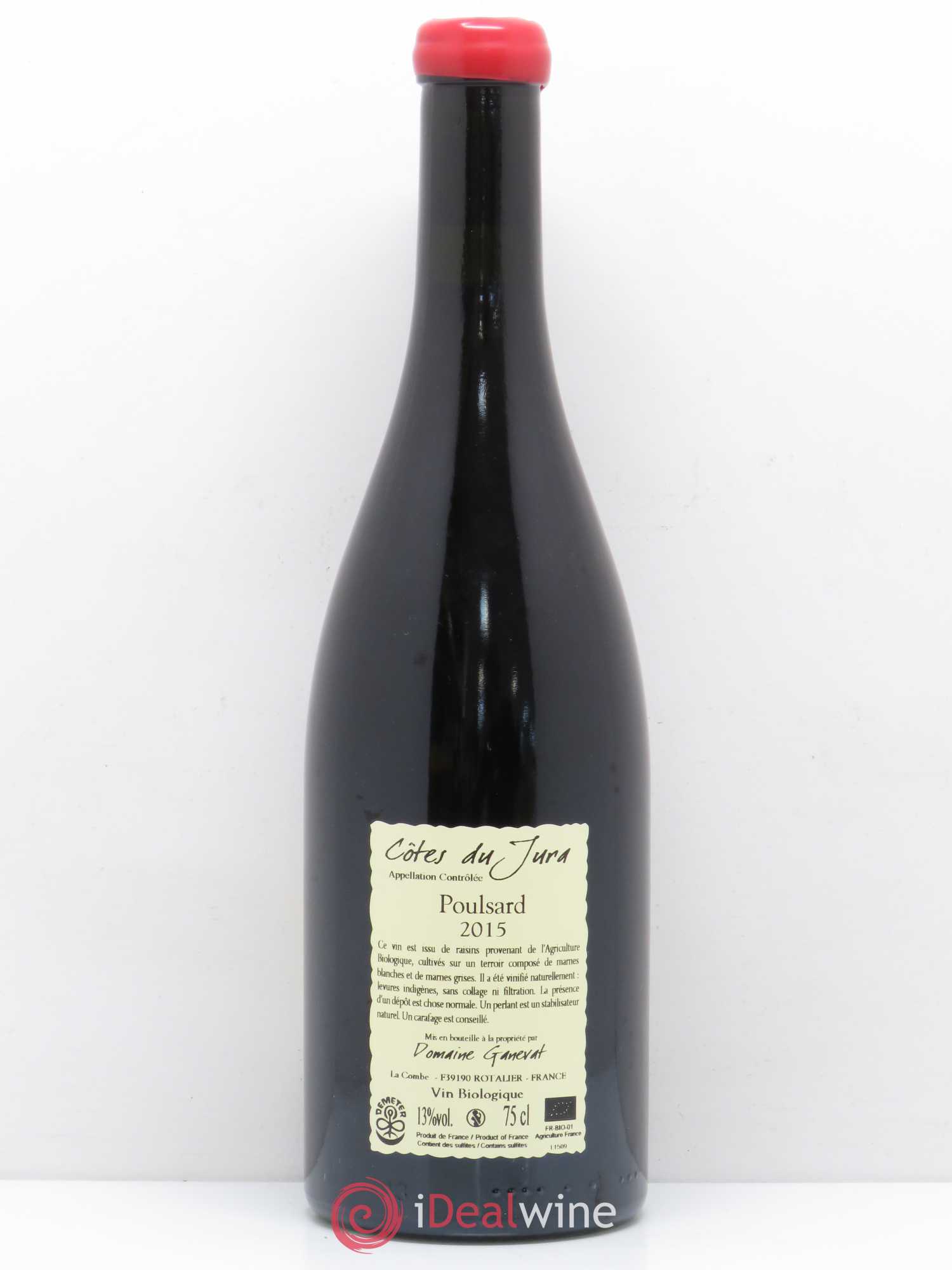 Côtes du Jura Cuvée de l'Enfant Terrible Jean-François Ganevat (Domaine) 2015 - Lot de 1 bouteille - 1