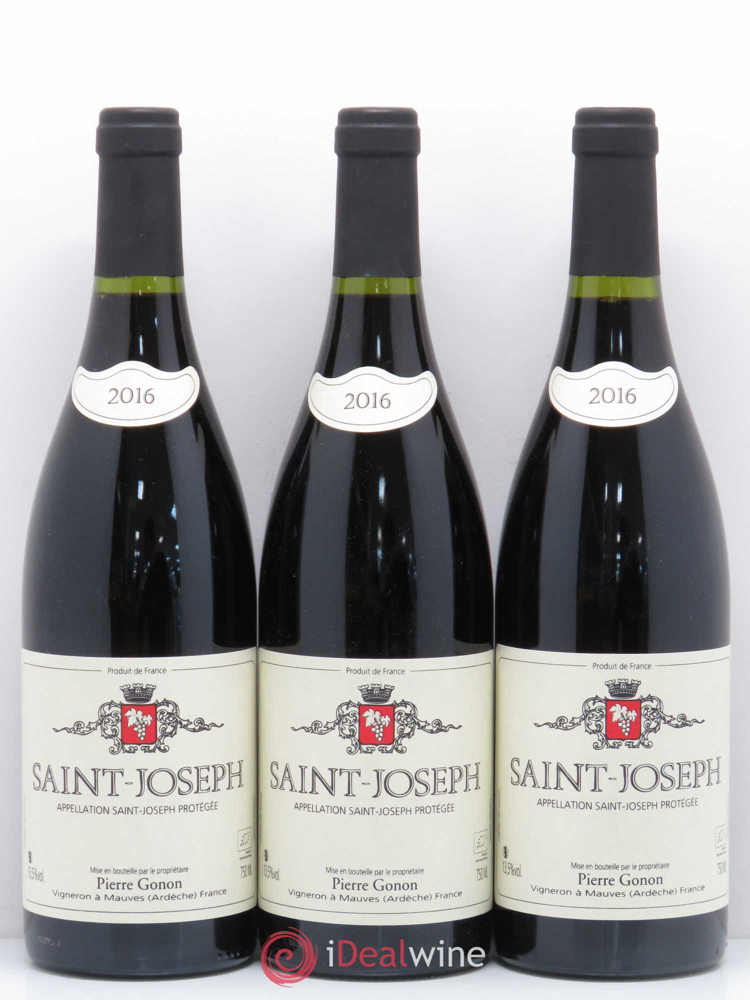 Saint-Joseph Gonon (Domaine) 2016 - Lot de 3 bouteilles - 0
