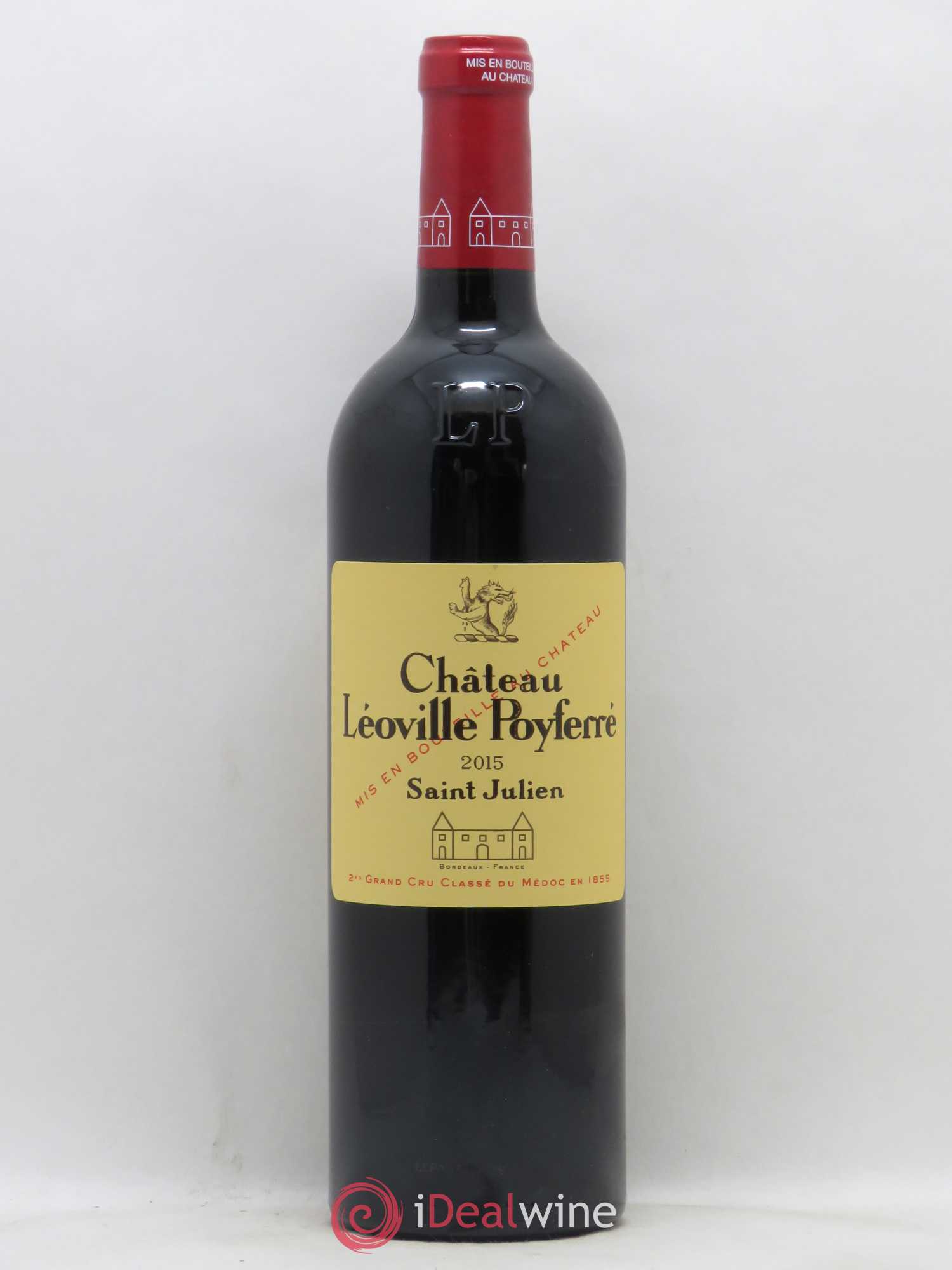 Château Léoville Poyferré 2ème Grand Cru Classé 2015 - Lot de 1 bouteille - 0