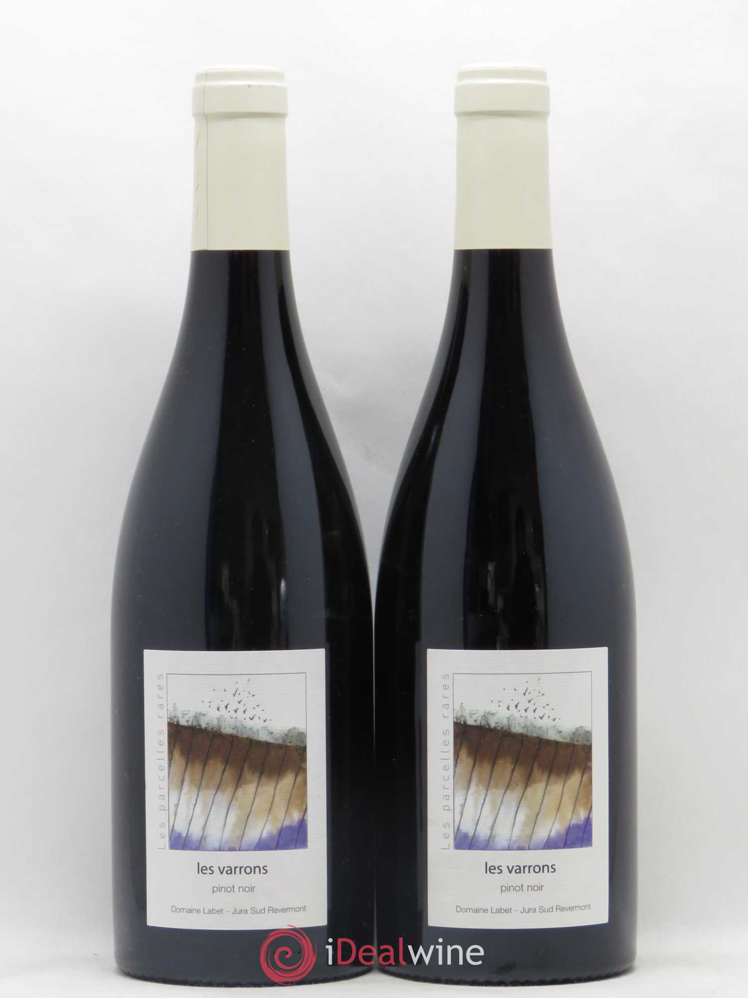 Côtes du Jura Pinot Noir Les Varrons Sélection Massale Romain - Julien - Charline Labet 2018 - Lot de 2 bouteilles - 0