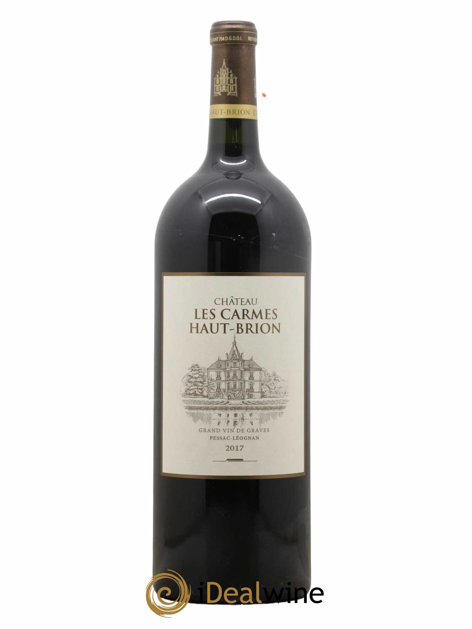 Château Les Carmes Haut-Brion 2017 - Lot de 1 magnum - 0