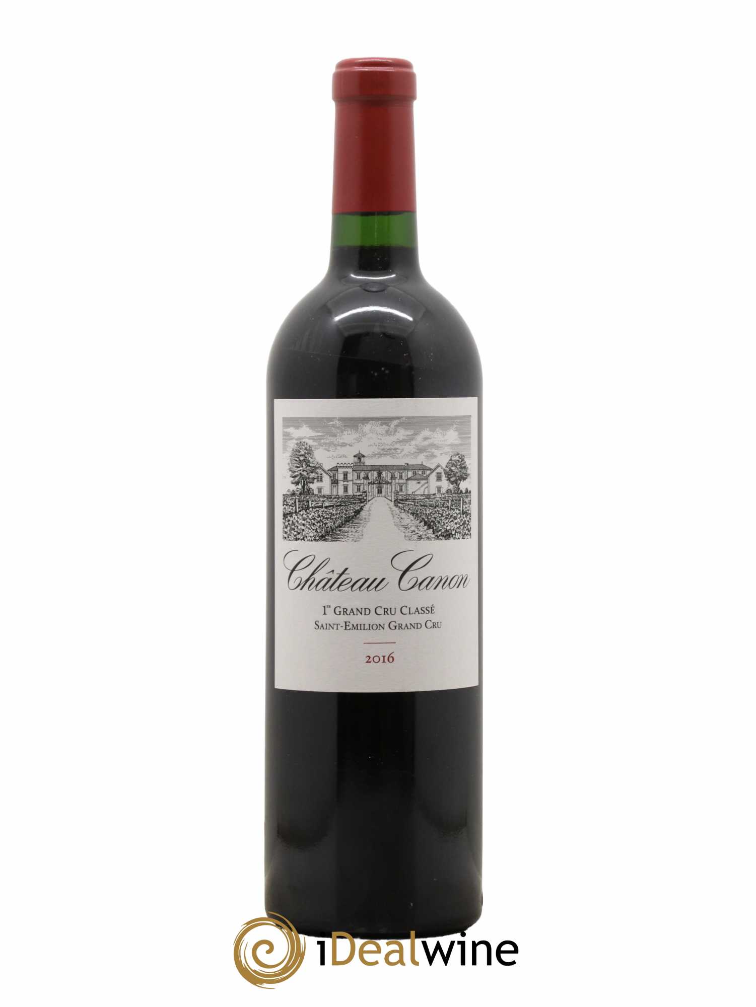 Château Canon 1er Grand Cru Classé B 2016 - Lot de 1 bouteille - 0