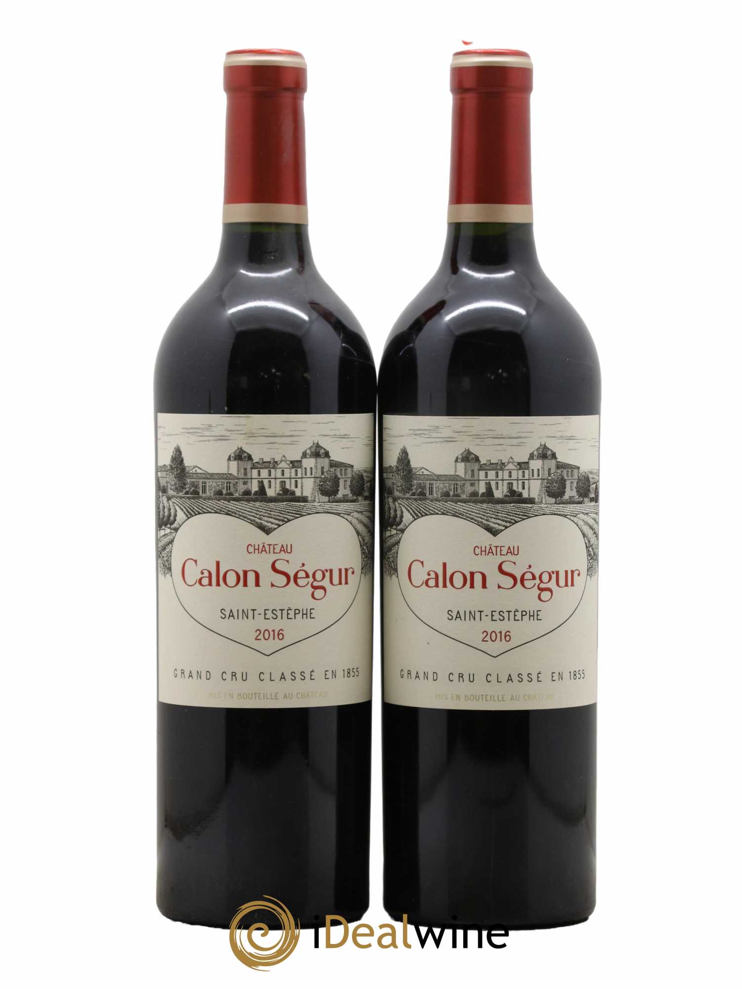 Château Calon Ségur 3ème Grand Cru Classé 2016 - Lot de 2 bouteilles - 0