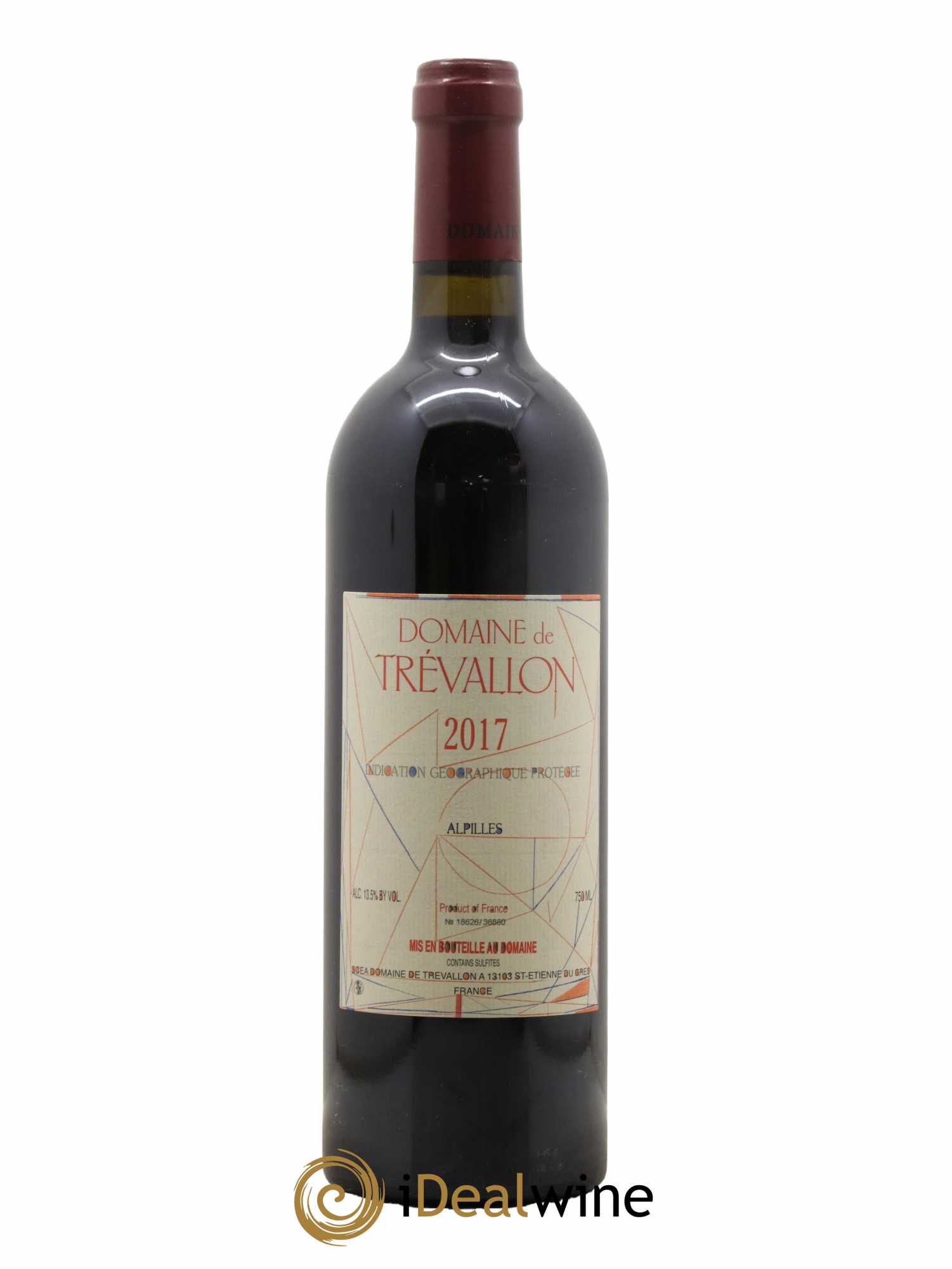 Alpilles Trévallon (Domaine de) Eloi Dürrbach 2017 - Lot de 1 bouteille - 0
