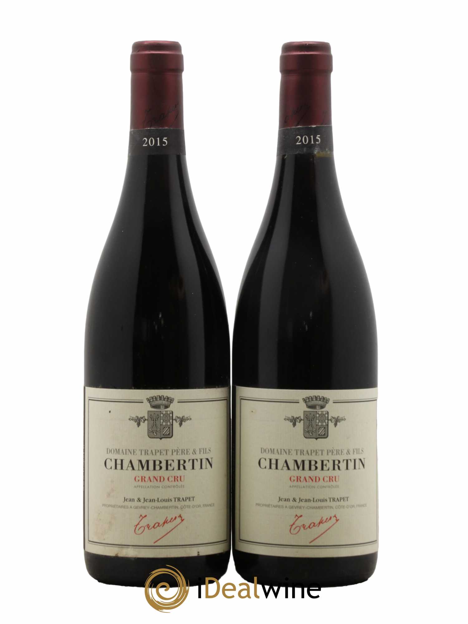 Chambertin Grand Cru Domaine Trapet 2015 - Lot de 2 bouteilles - 0