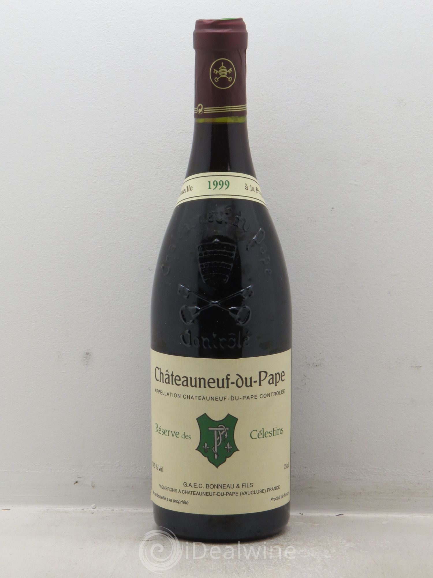 Châteauneuf-du-Pape Réserve des Célestins Henri Bonneau & Fils 1999 - Lot de 1 bouteille - 0