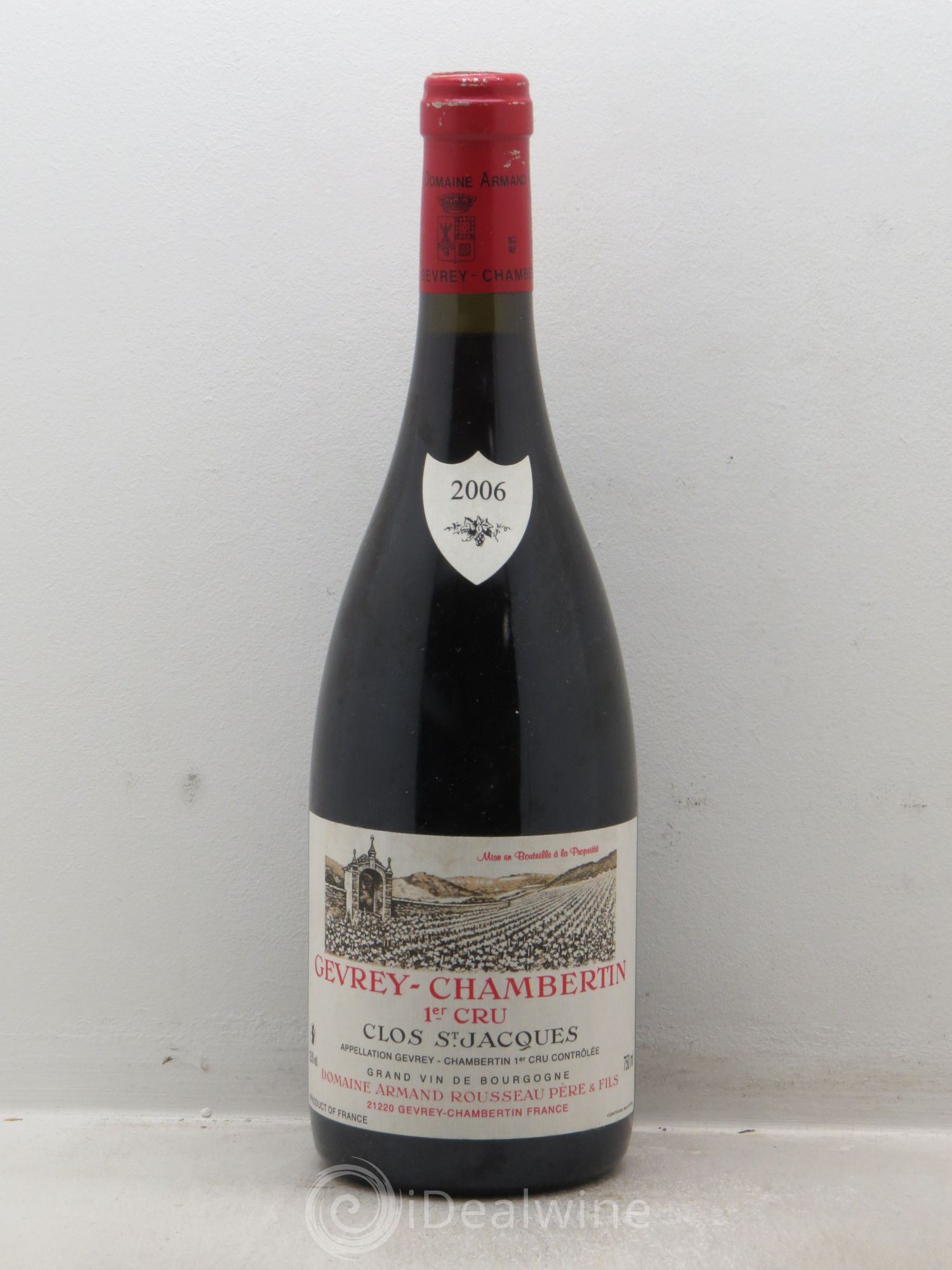 Gevrey-Chambertin 1er Cru Clos Saint-Jacques Armand Rousseau (Domaine) 2006 - Lot de 1 bouteille - 0