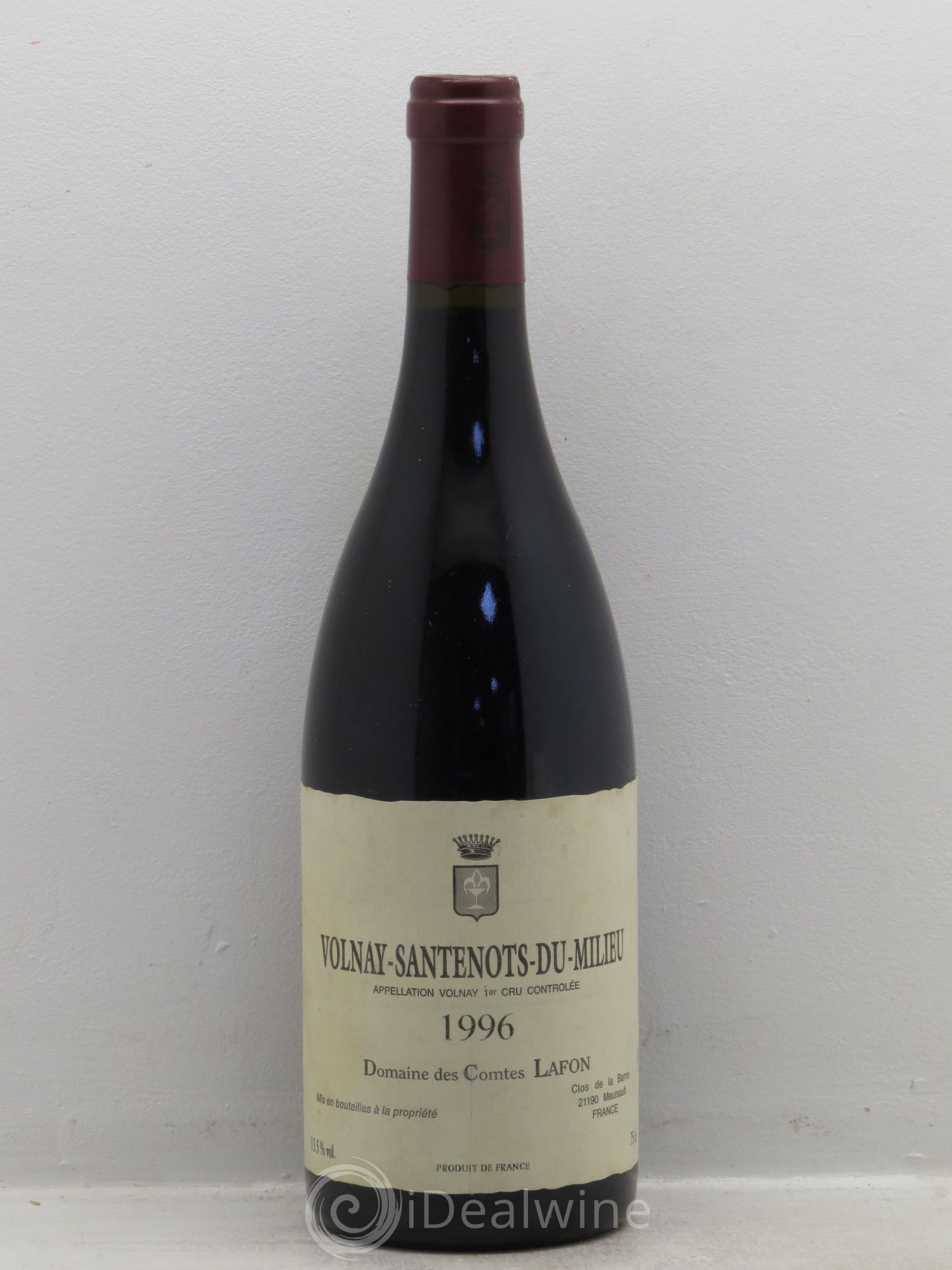 Volnay 1er Cru Santenots du Milieu Comtes Lafon (Domaine des) 1996 - Lot de 1 bouteille - 0