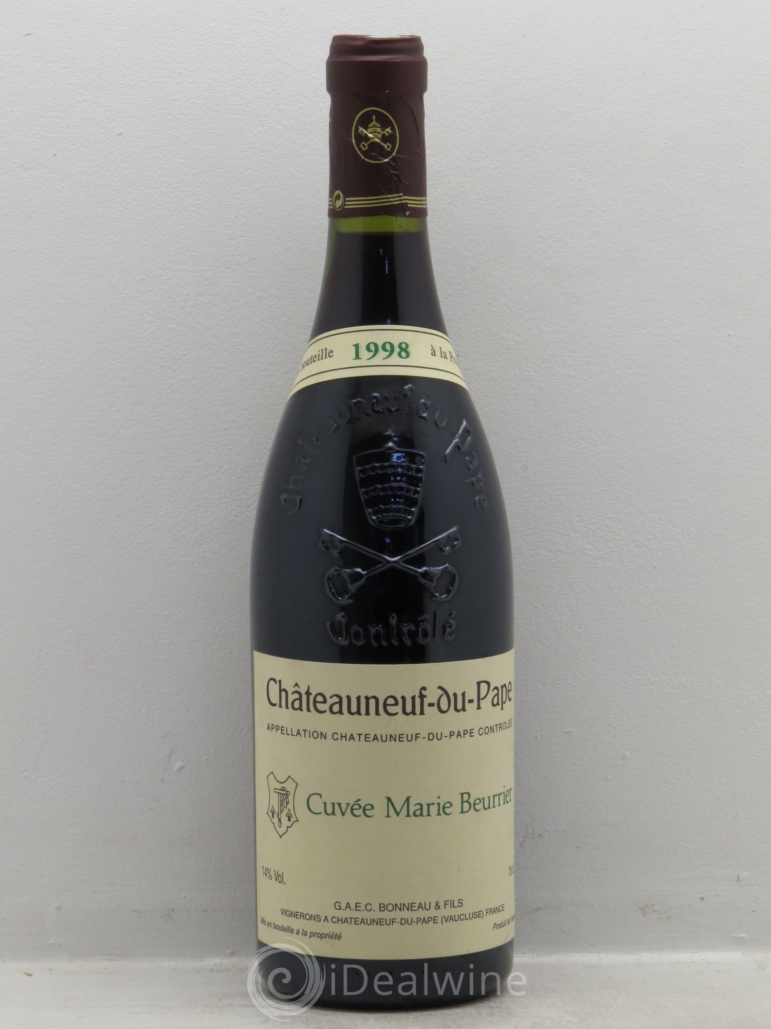 Châteauneuf-du-Pape Marie Beurrier Henri Bonneau & Fils 1998 - Lot de 1 bouteille - 0