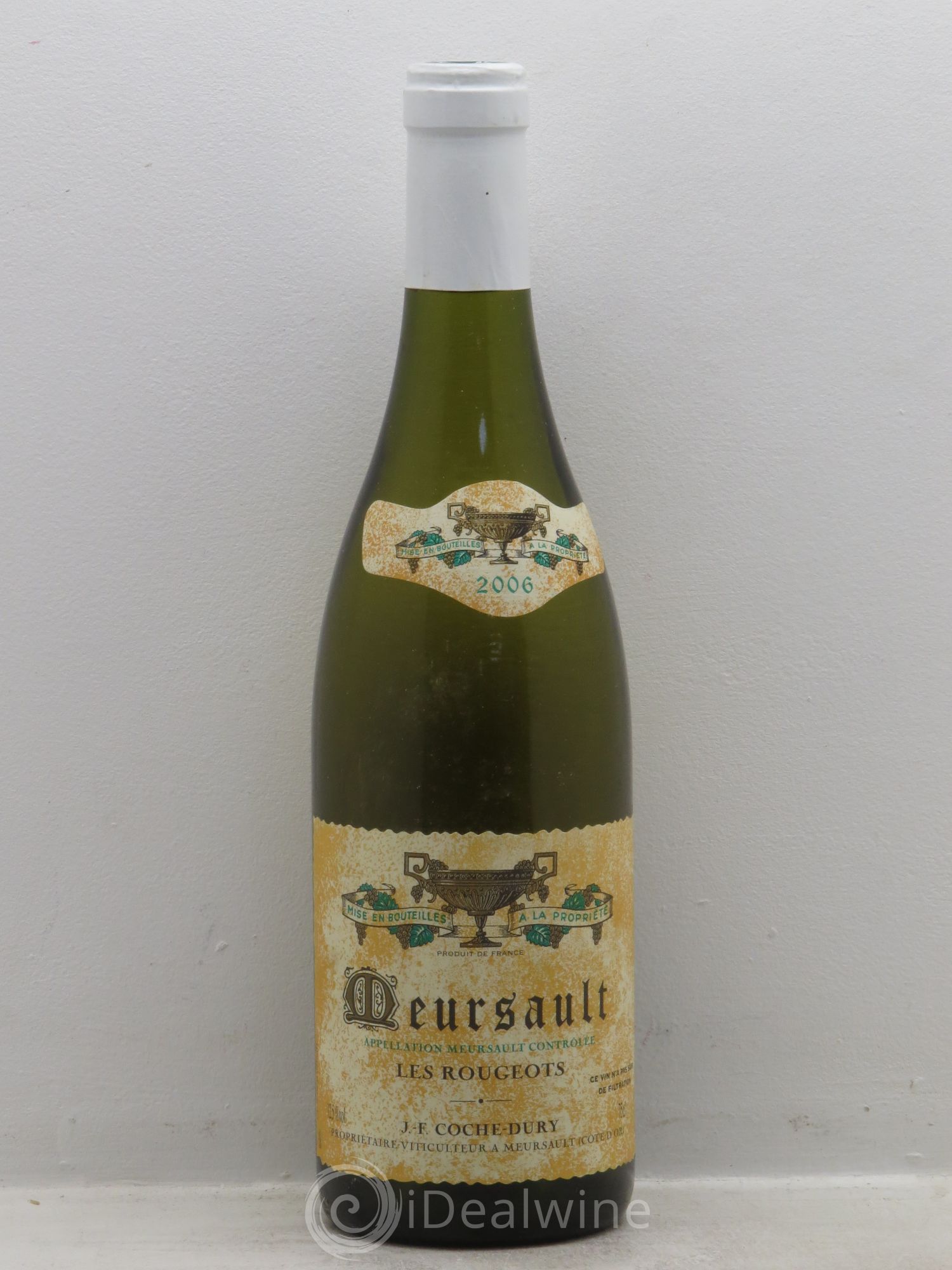 Meursault Les Rougeots Coche Dury (Domaine) 2006 - Lot de 1 bouteille - 0