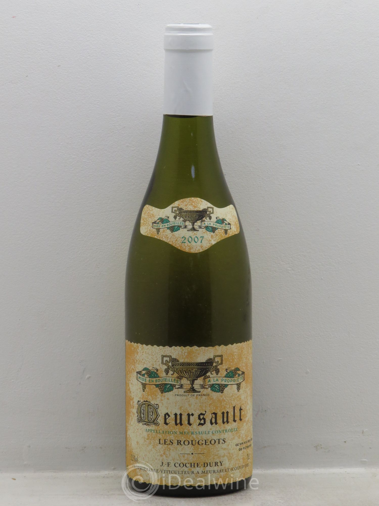 Meursault Les Rougeots Coche Dury (Domaine) 2007 - Lot de 1 bouteille - 0