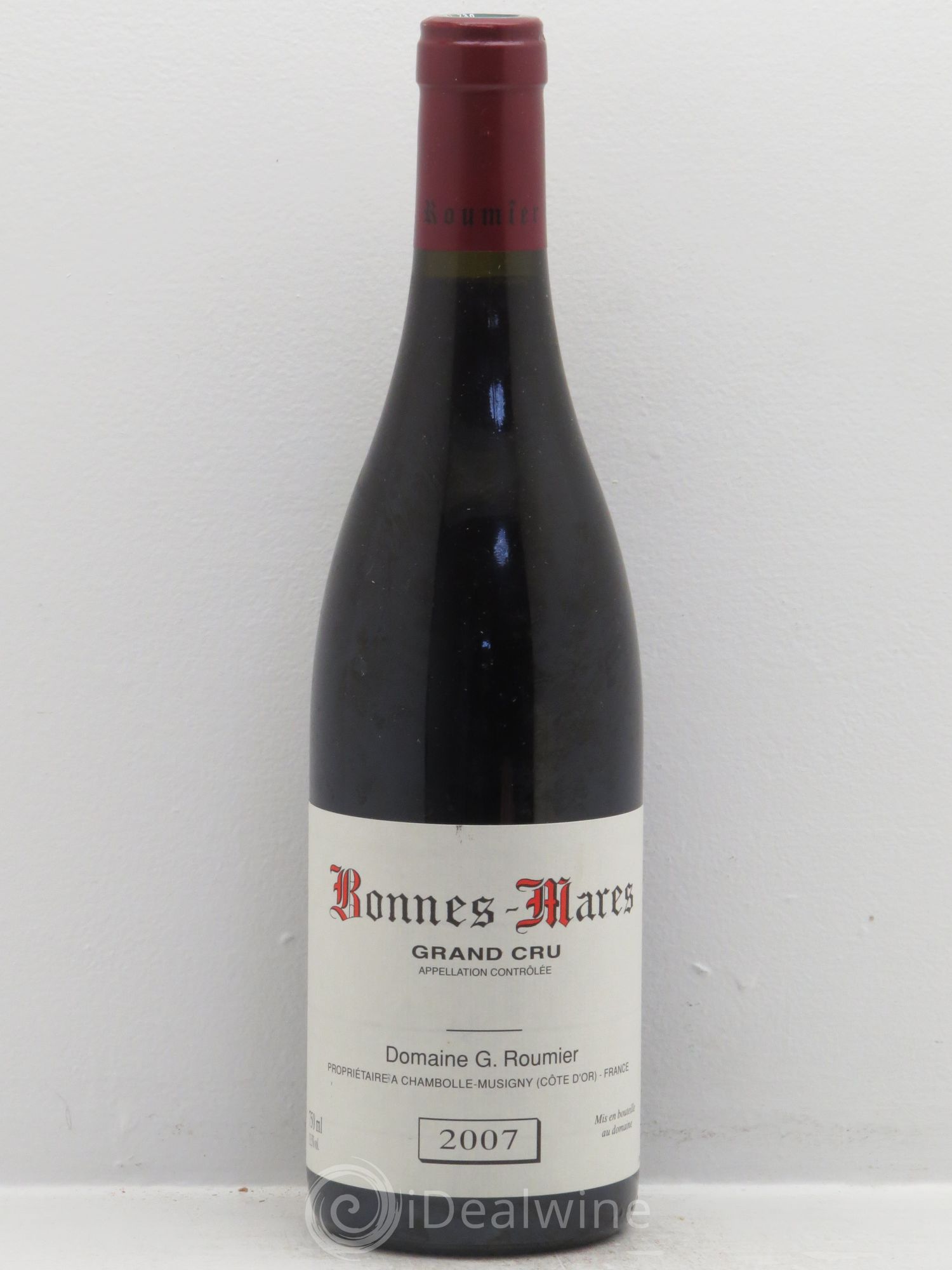 Bonnes-Mares Grand Cru Georges Roumier (Domaine) 2007 - Lot de 1 bouteille - 0