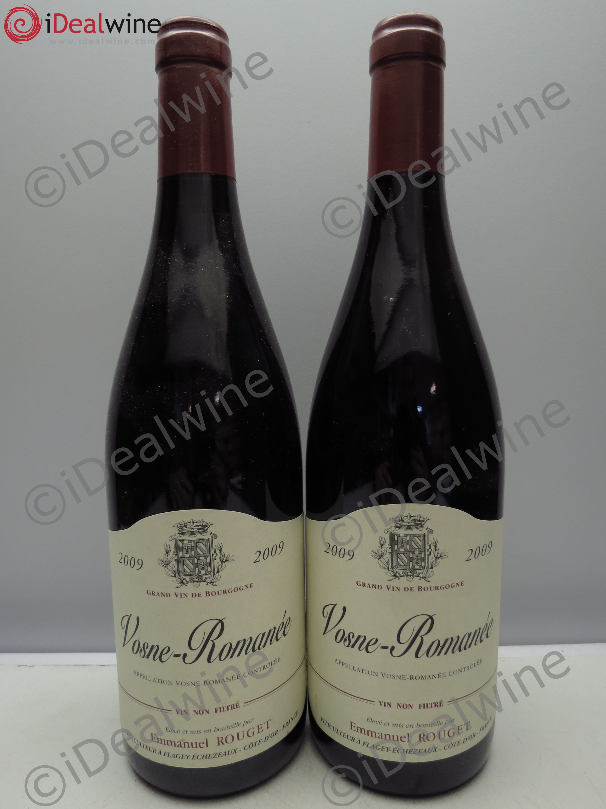 Vosne-Romanée Emmanuel Rouget 2009 - Lot de 2 bouteilles - 0