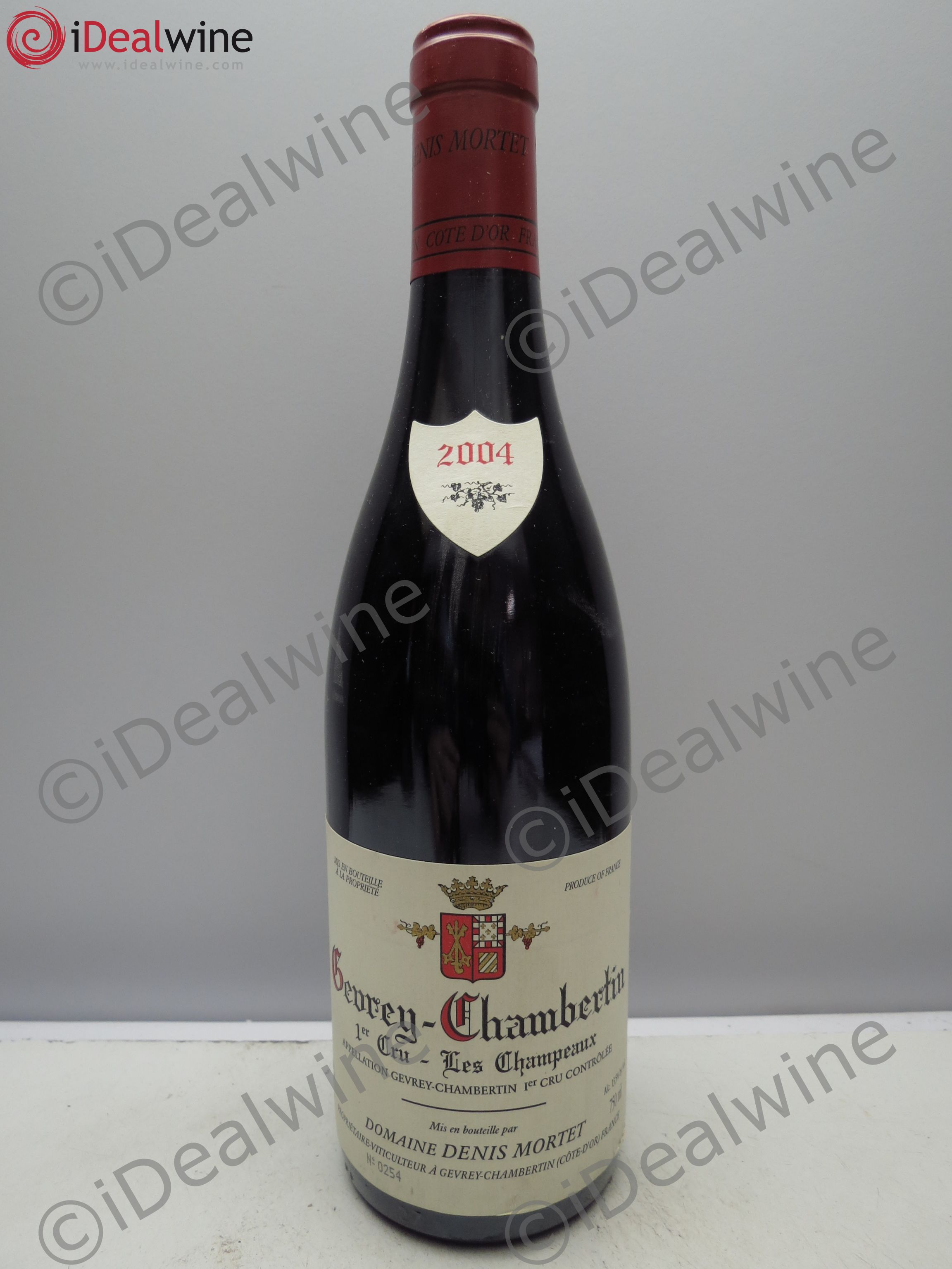 Gevrey-Chambertin 1er Cru Les Champeaux Denis Mortet (Domaine) 2004 - Lot de 1 bouteille - 0