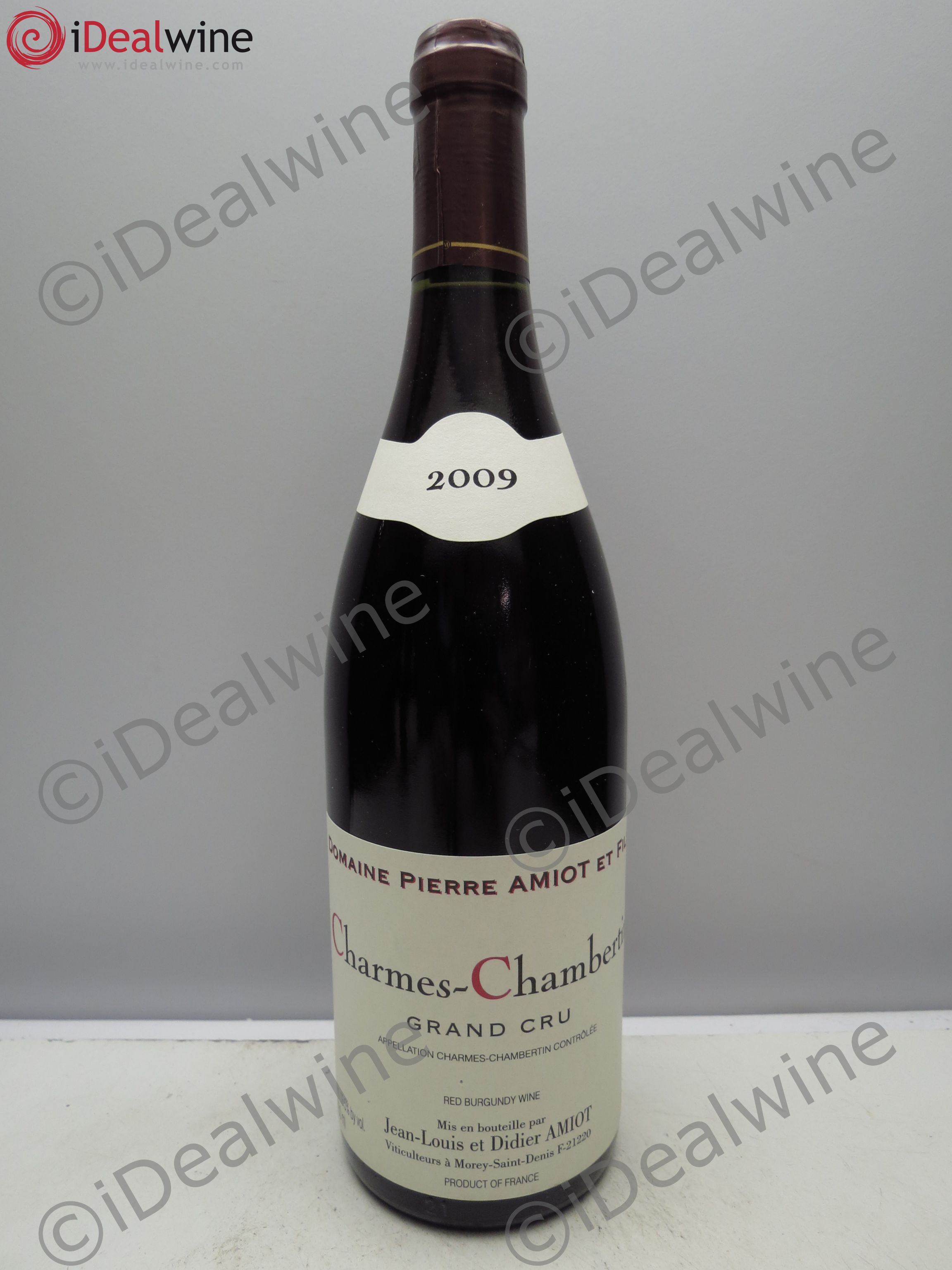 Charmes-Chambertin Grand Cru P.Amiot 2009 - Lot de 1 bouteille - 0
