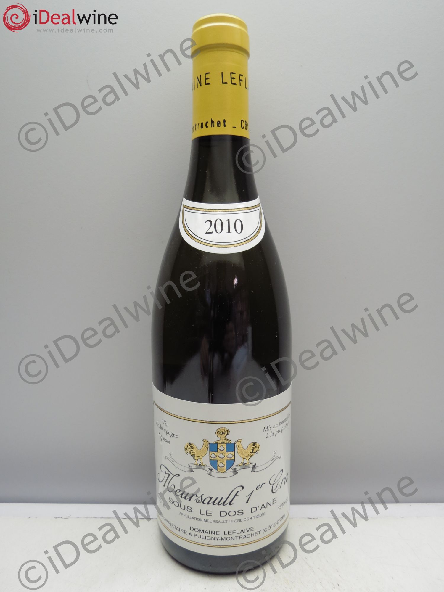 Meursault 1er Cru Domaine Leflaive 2010 - Lot de 1 bouteille - 0