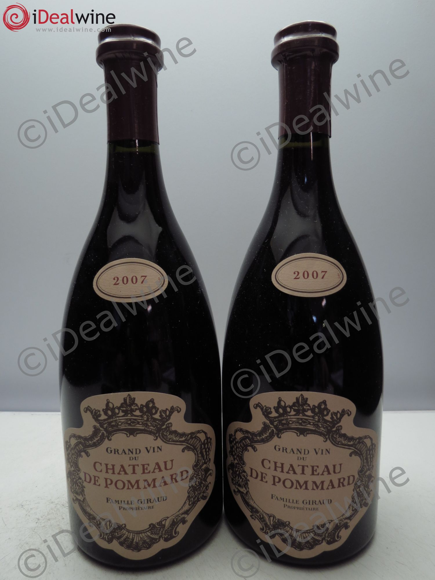 Pommard Château de Pommard 2007 - Lot de 2 bouteilles - 0