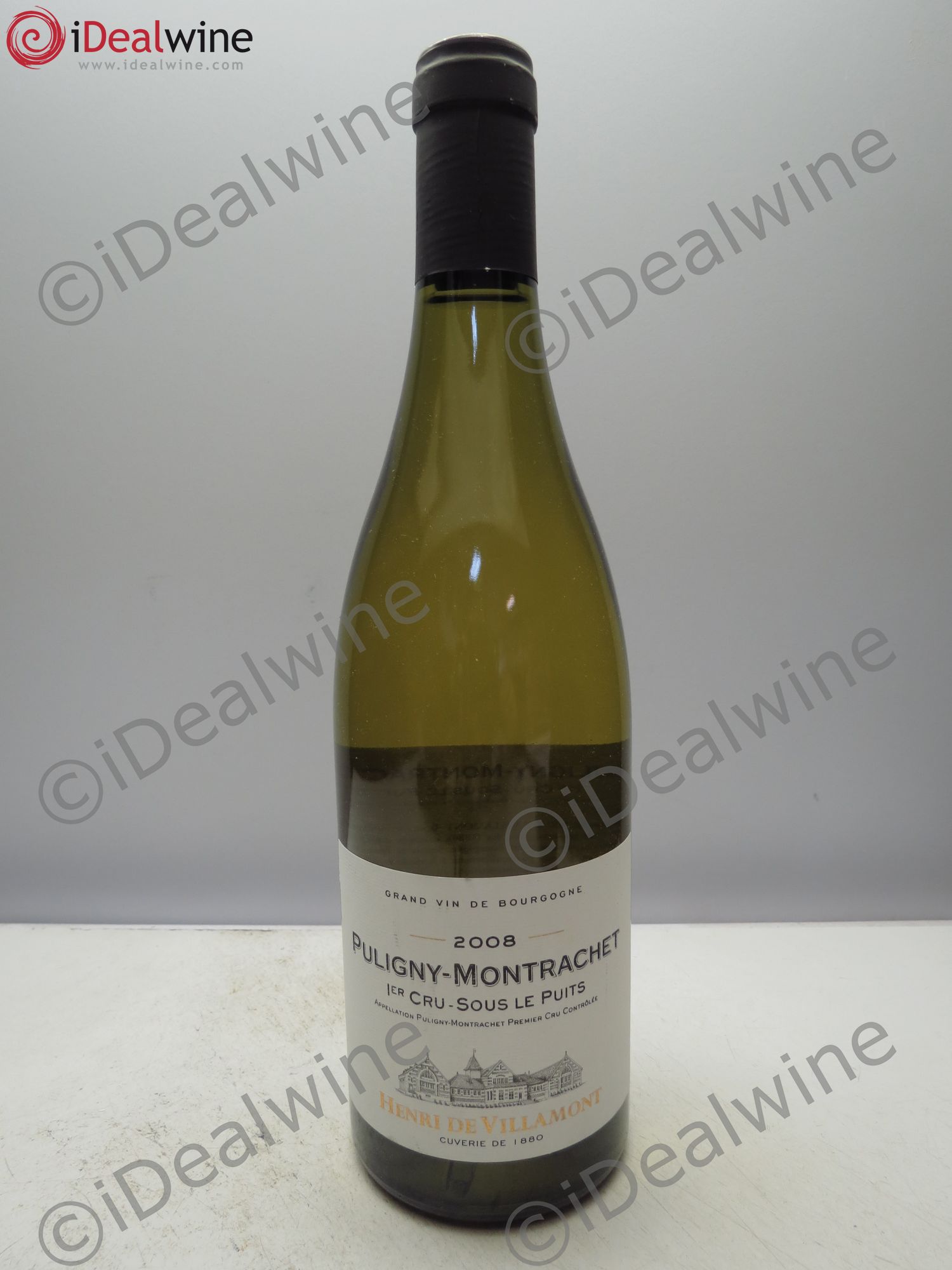 Puligny-Montrachet 1er Cru Henri De Villamont 2008 - Lot de 1 bouteille - 0