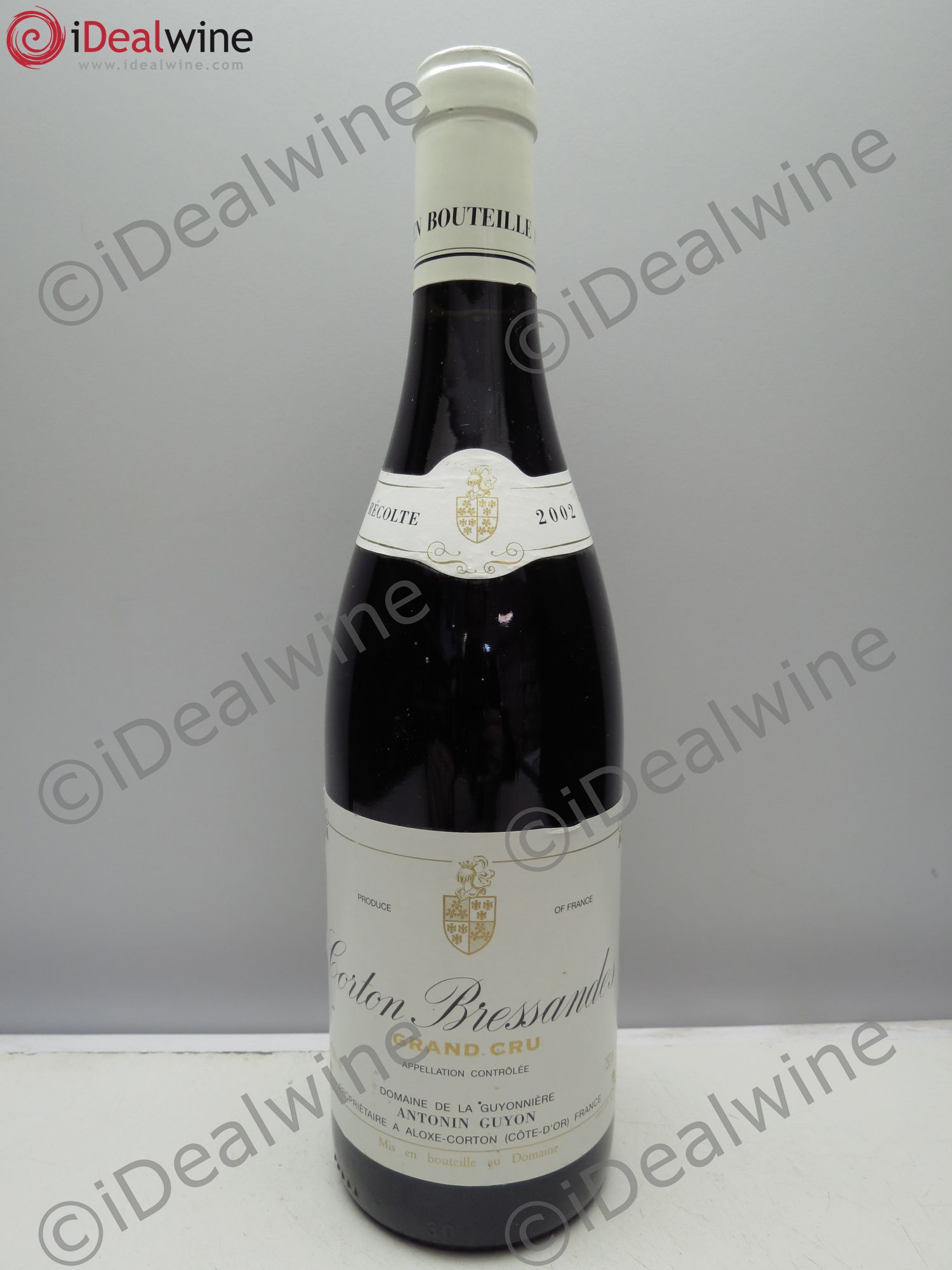 Corton Grand Cru 2002 - Lot de 1 bouteille - 0