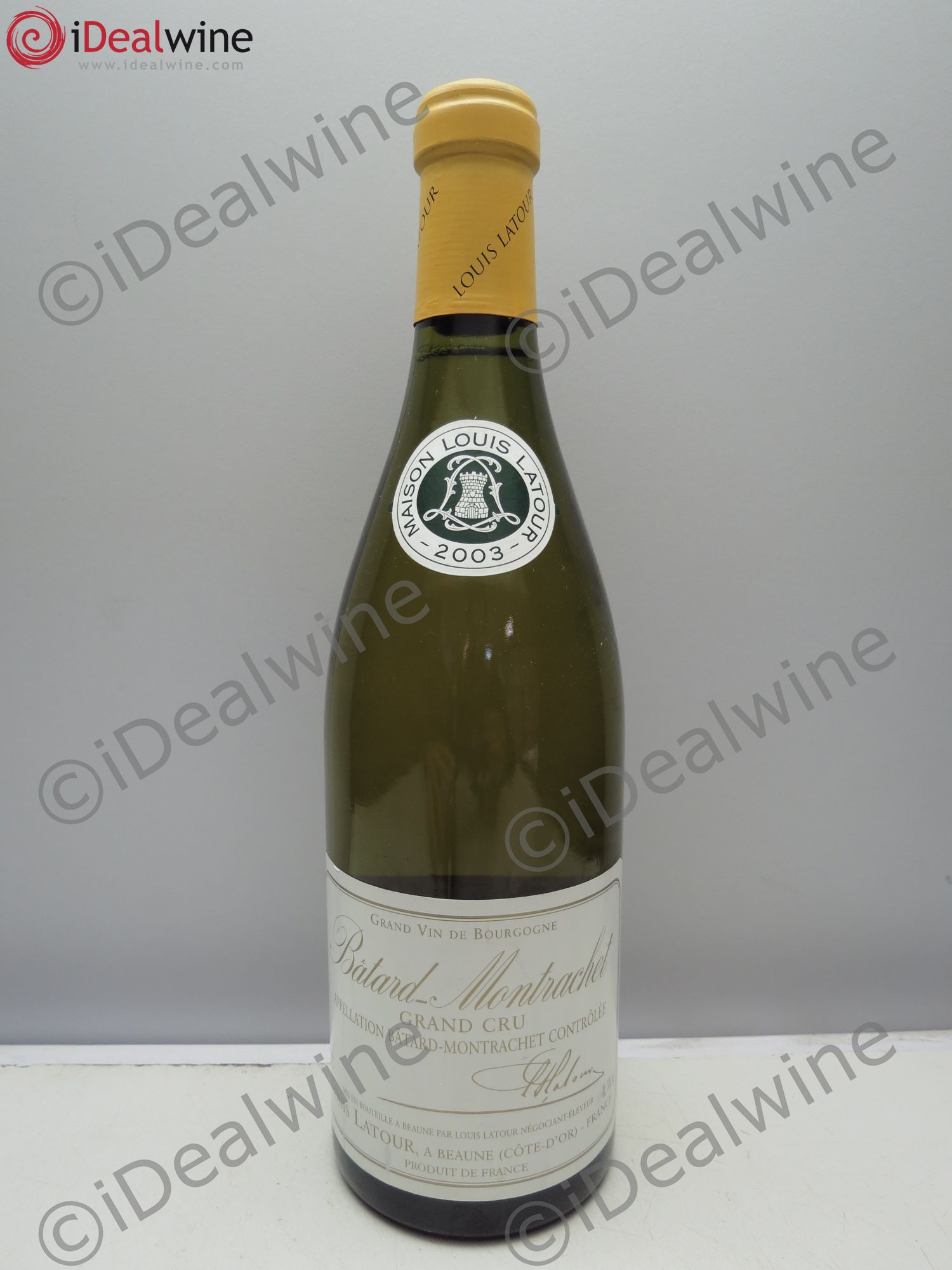 Bâtard-Montrachet Grand Cru Louis Latour 2003 - Lot de 1 bouteille - 0