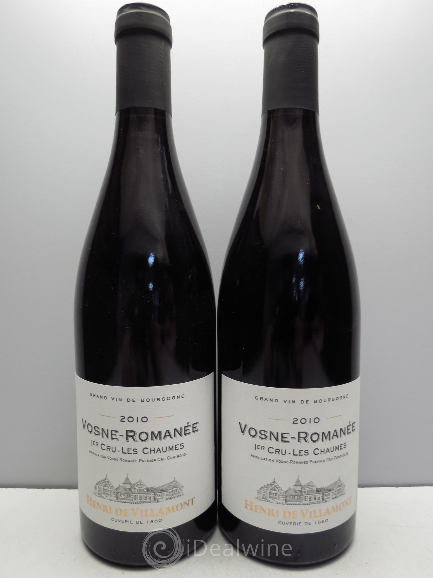Vosne-Romanée 1er Cru H. de Villamont 2010 - Lot de 2 bouteilles - 0